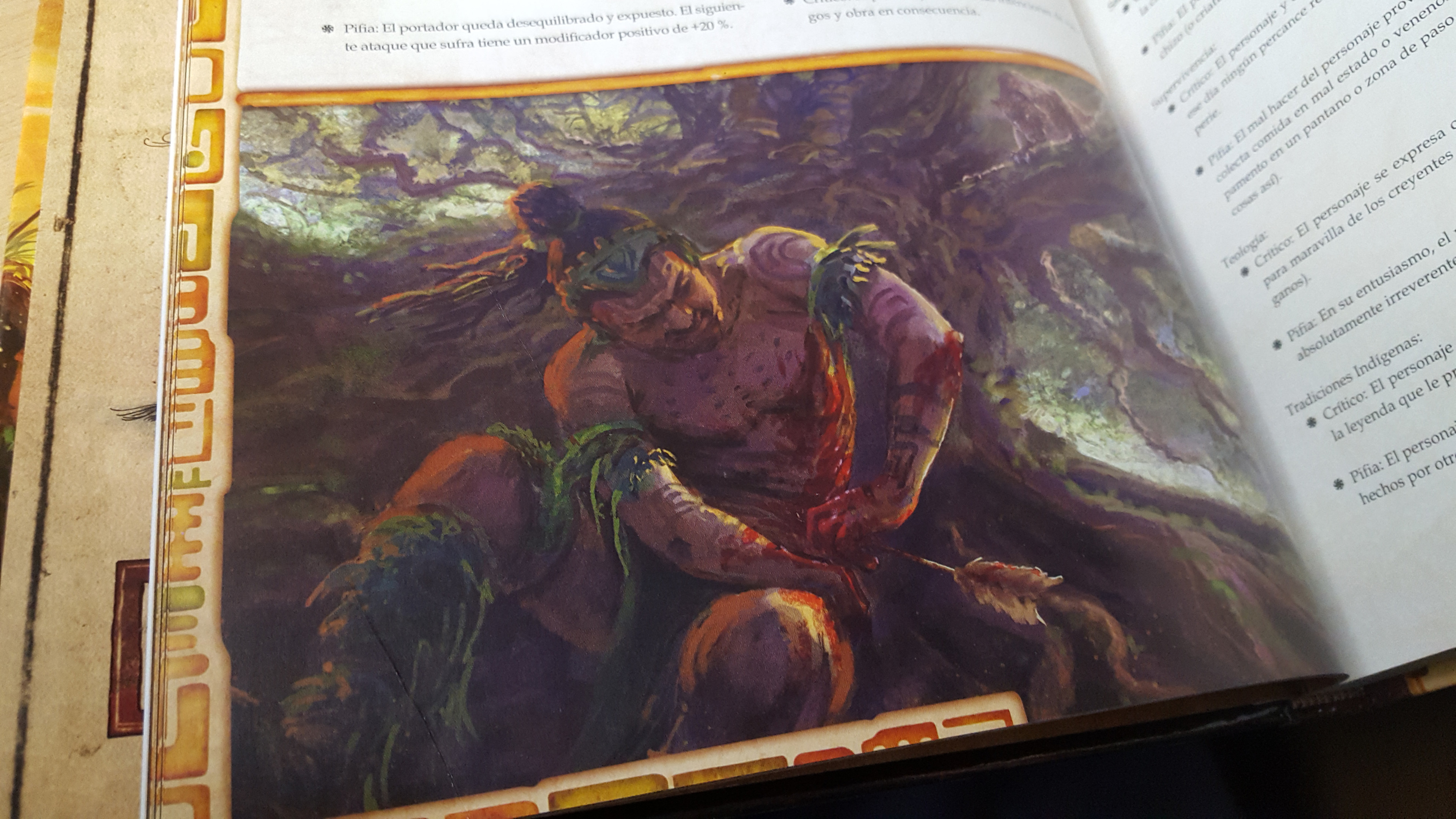 Printed edition in the game's book