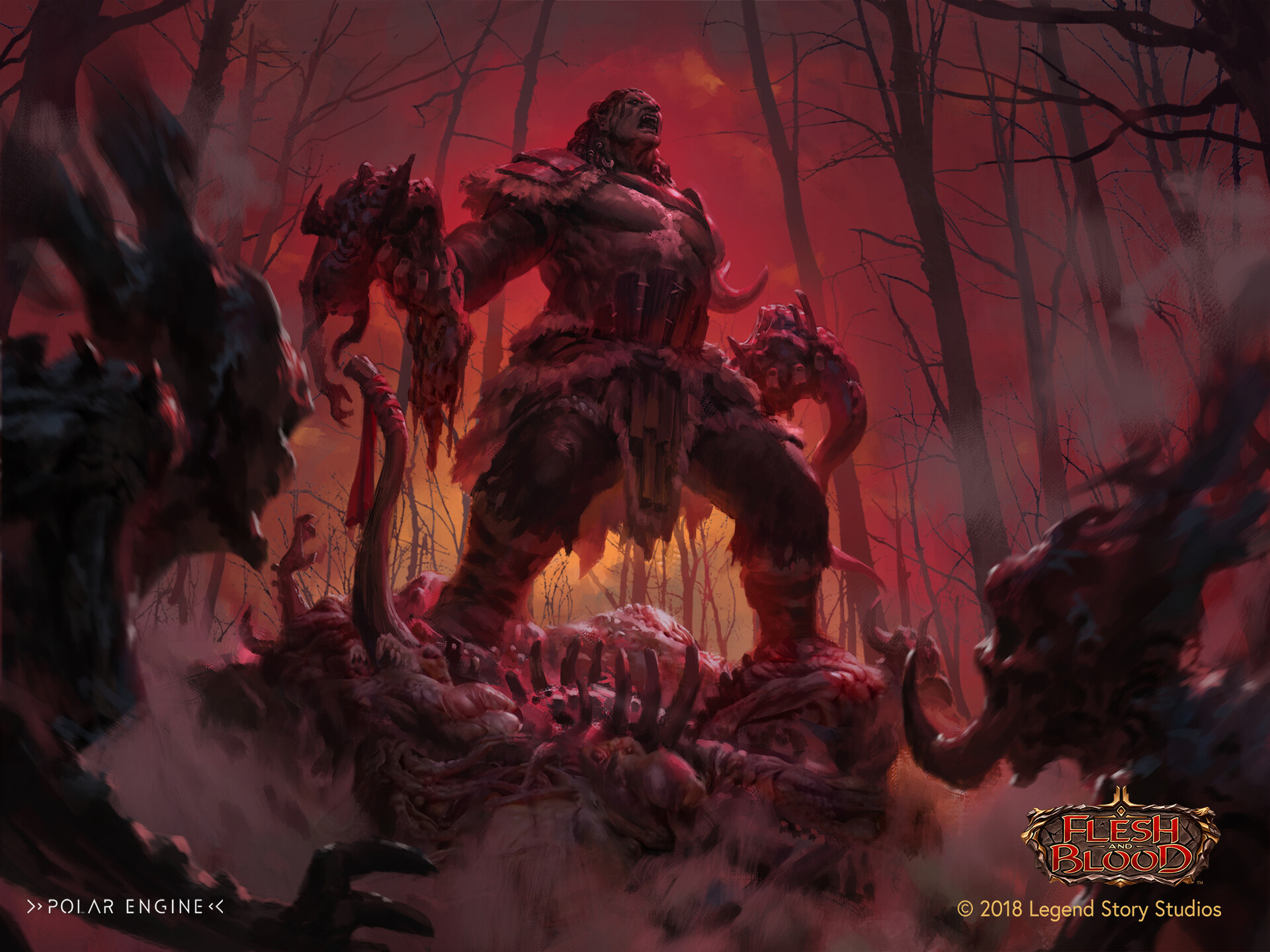 Polar Engine - Flesh and Blood Artworks Compilation 2018-present