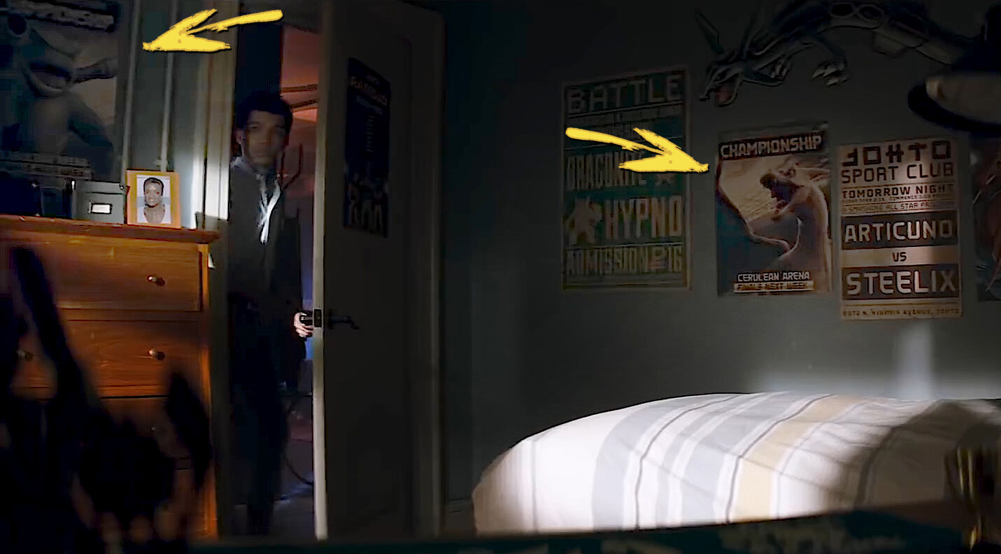 My Blastoise and Charizard concepts got used as posters in the film.
