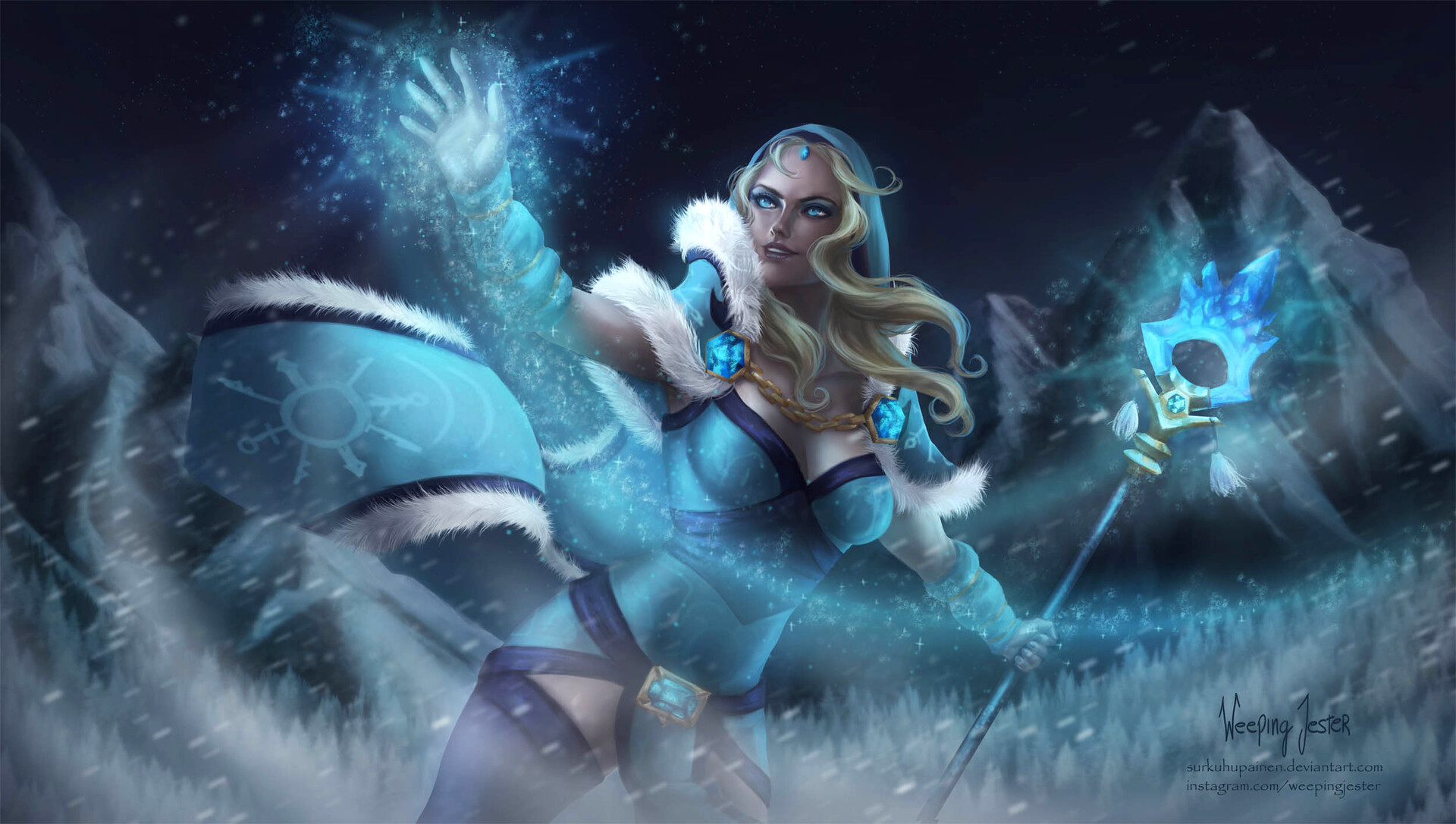 Crystal maiden dota by фото 85