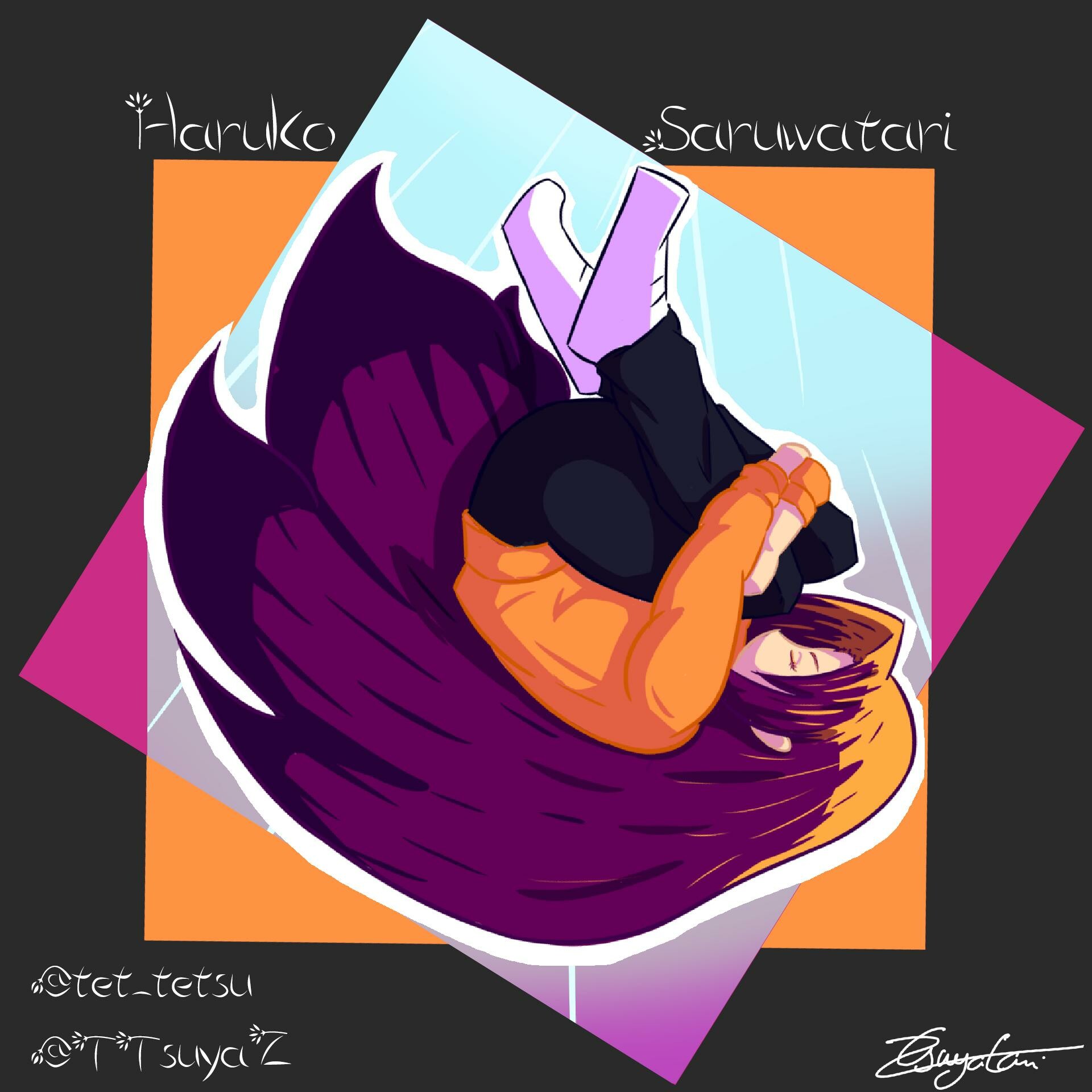 ArtStation Haruko Saruwatari