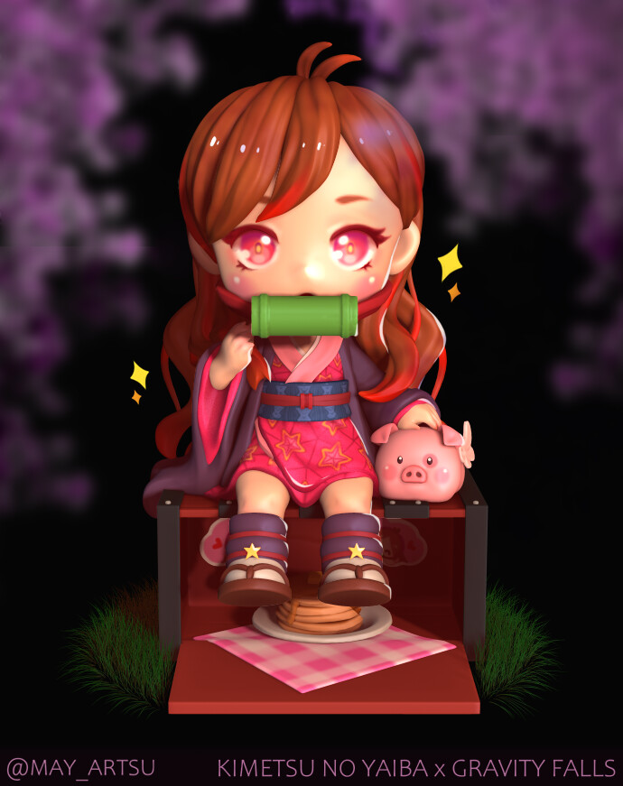 May Goh - Mabel x Nezuko Nendoroid