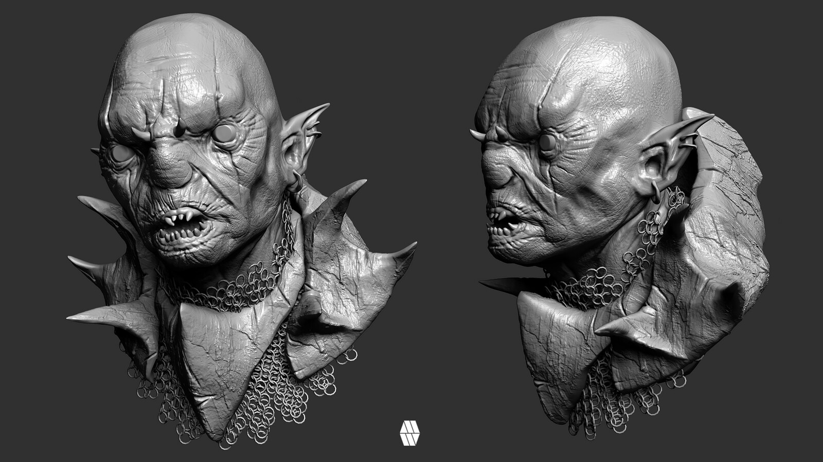 High Poly Model ZBrush 