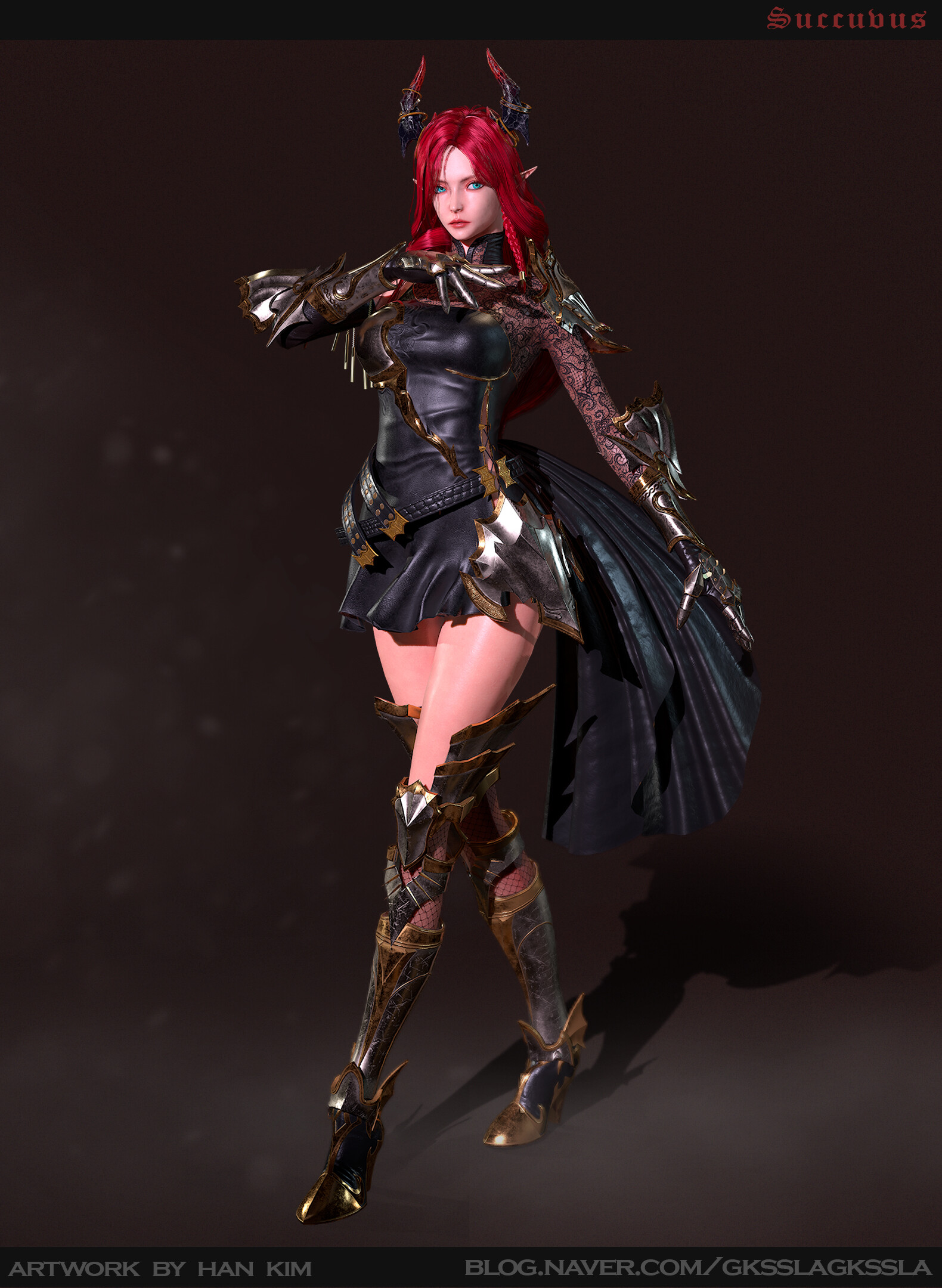 ArtStation - Fantasy Succubus