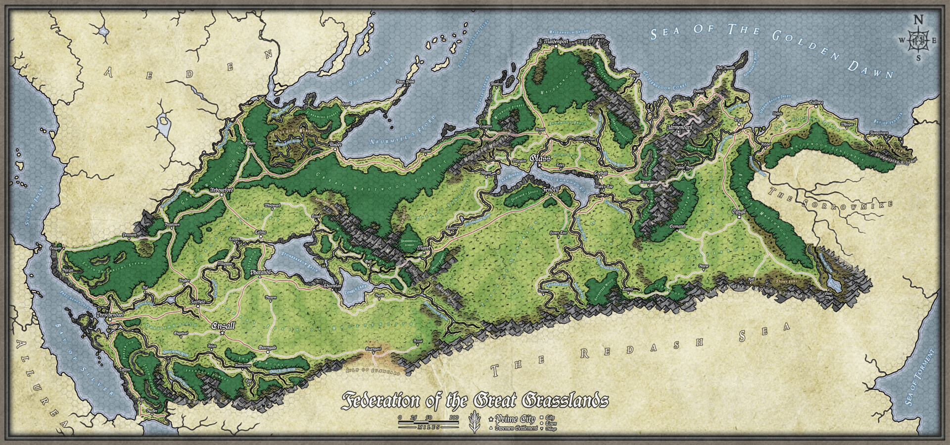 ArtStation - Maps of the Grasslands