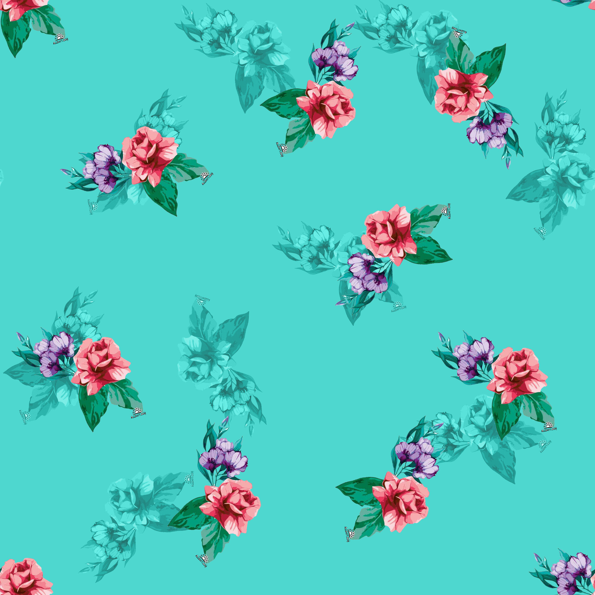 Artstation Philippine Flowers Seamless Pattern With Australian