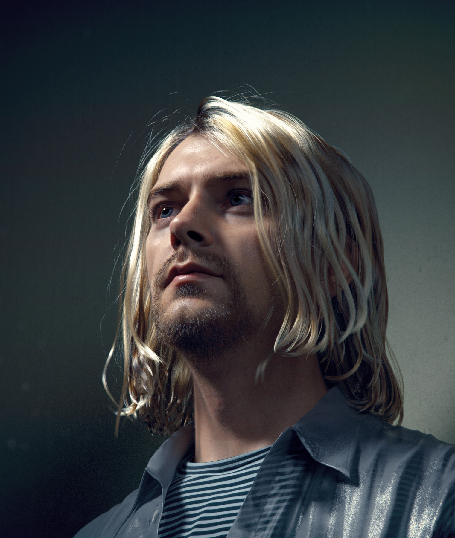 artstation kurt cobain hadi karimi