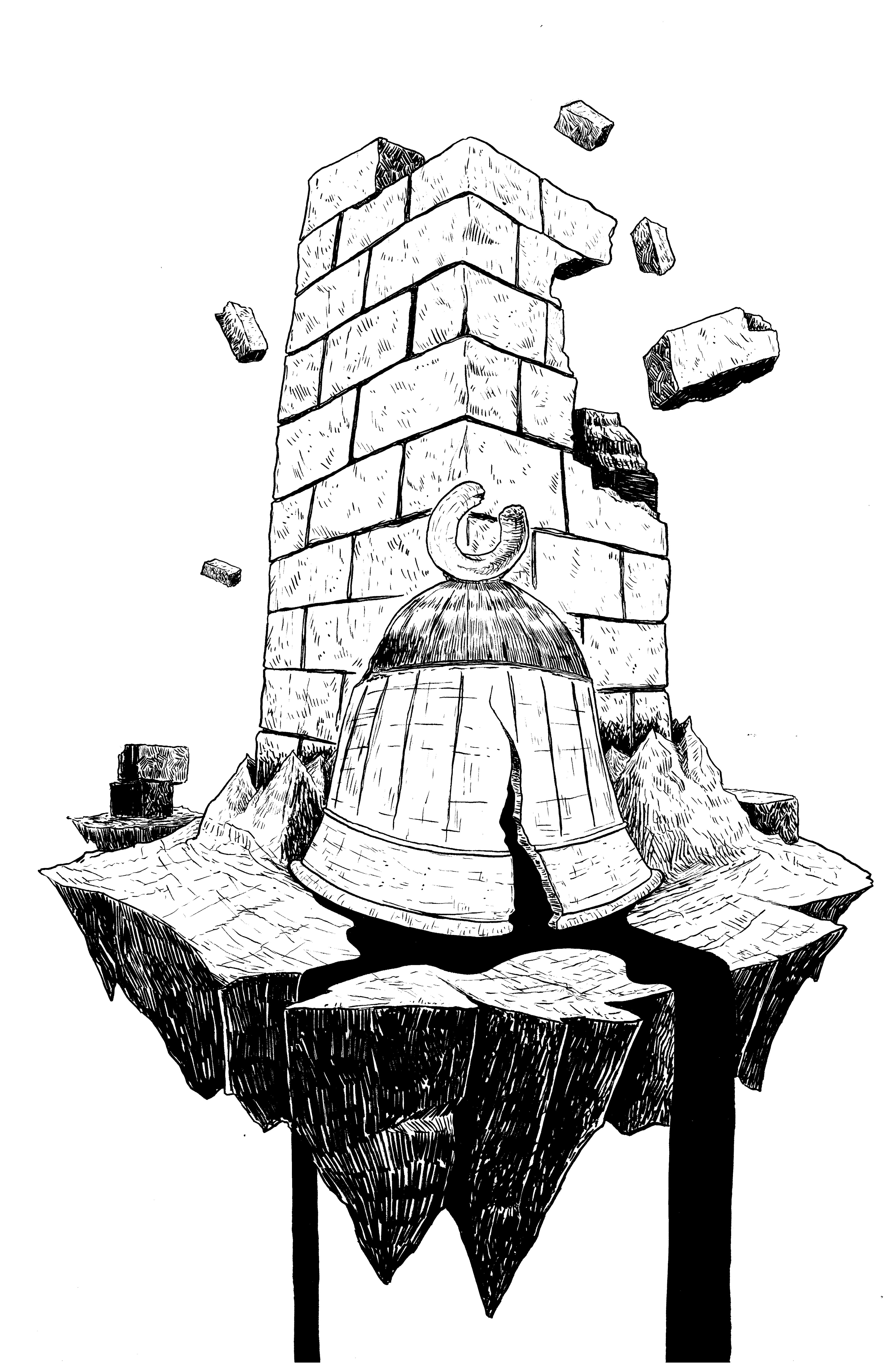 Inks - 11"x17" on bristol board
