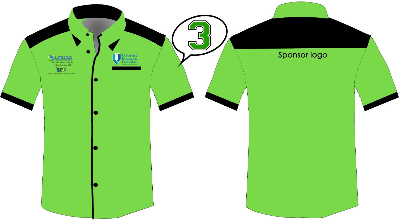 Lai Mom Cin 19 I Finog Collar Shirt Design
