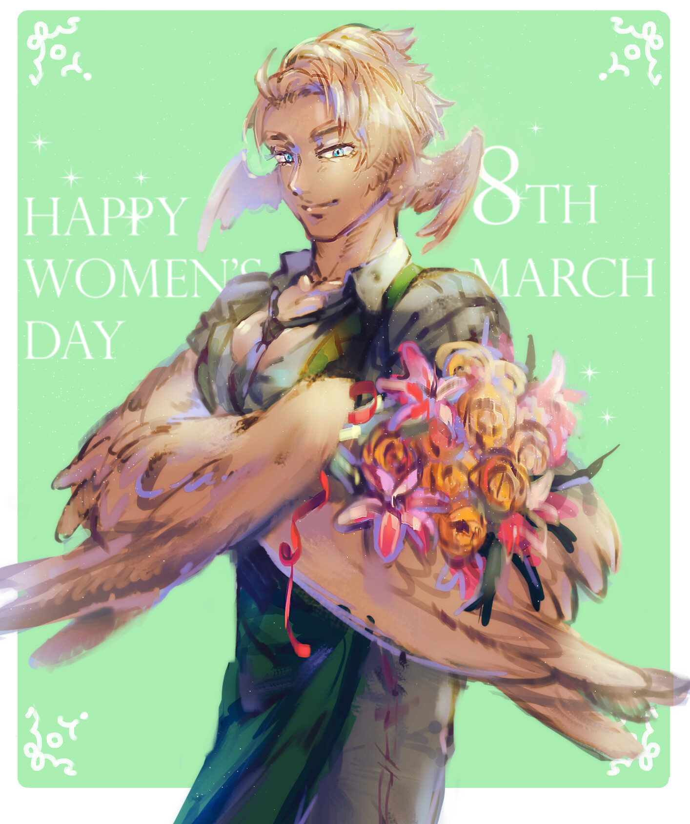 ArtStation Flower shop clerk, Leopold