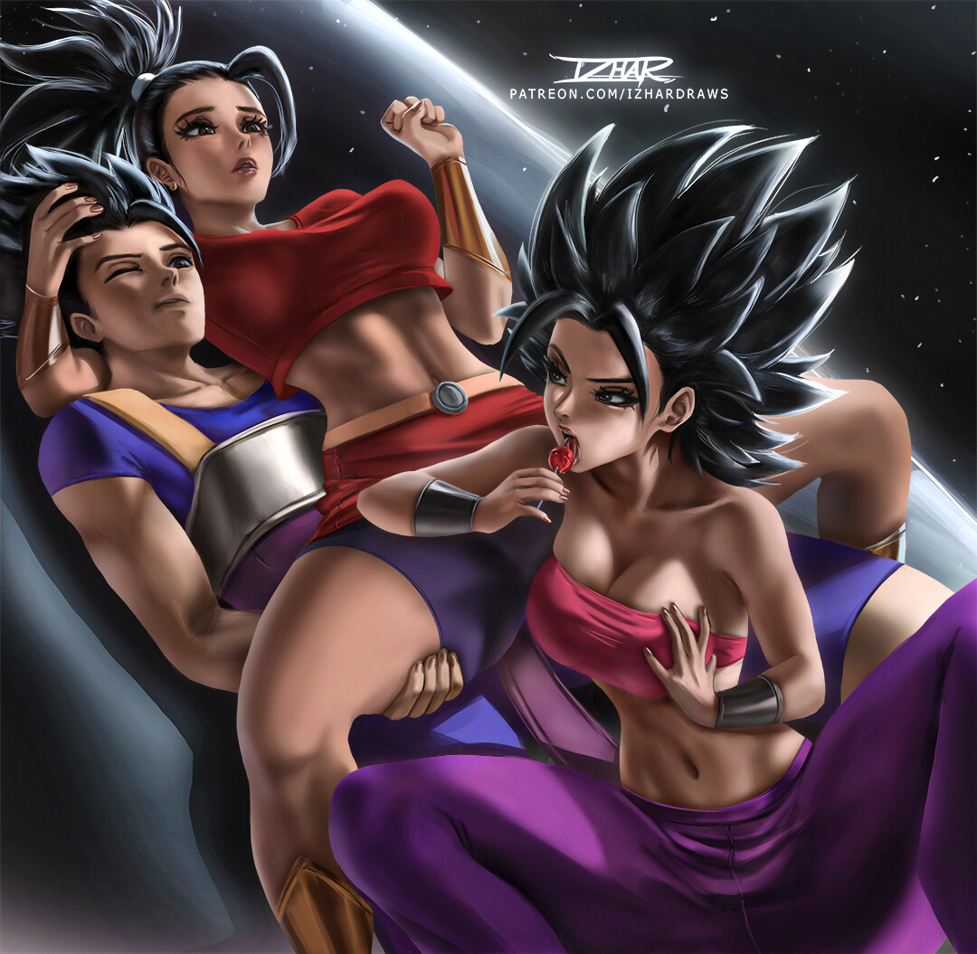 cabba x kale x caulifla An nsfw based painting something a little different...