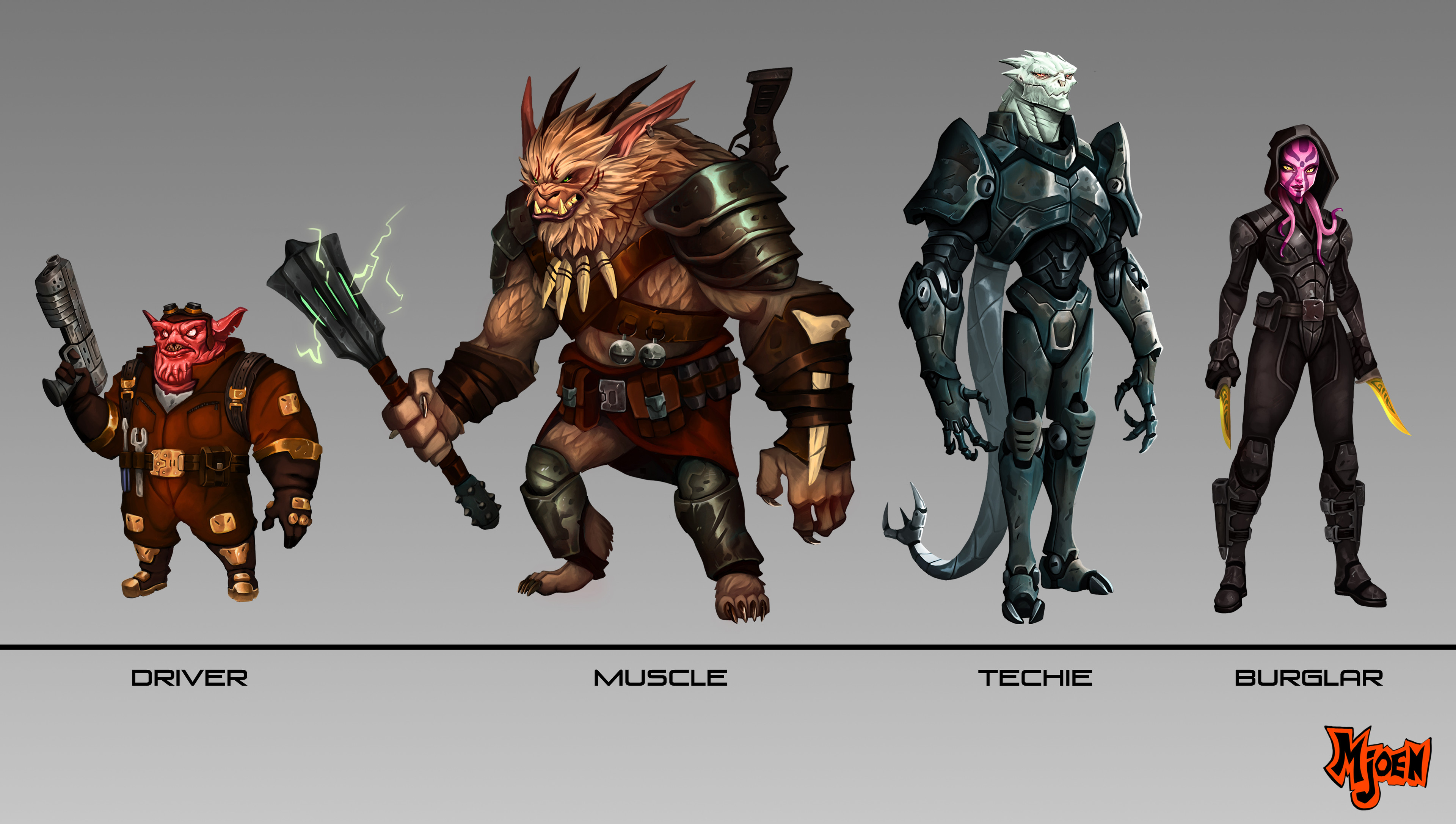 Kyle Mjoen Robotpencil mentorship term 1Alien Outlaw Crew