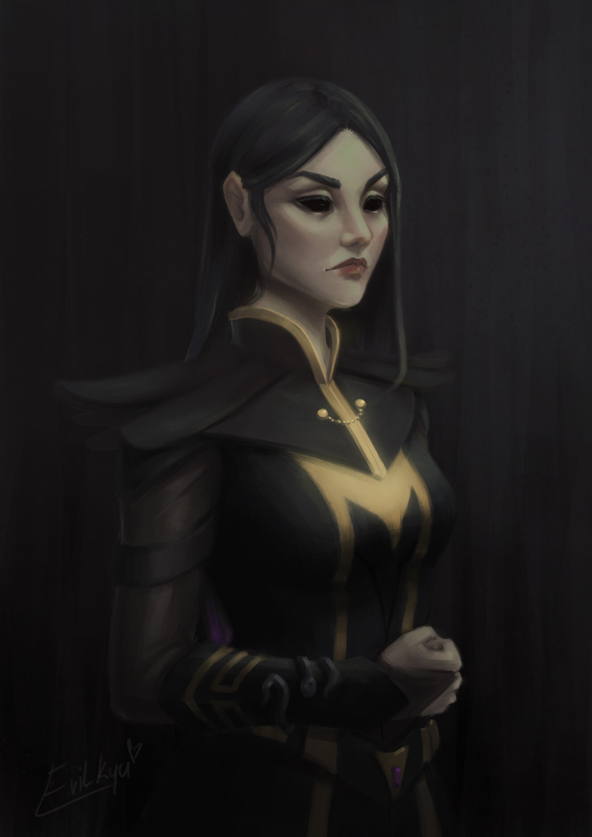 Artstation Fan Art Claudia From Dragon Prince Portrait Ktistina M Prince dragon dragon princess princess zelda avatar character inspiration character design an elf animation fan art. artstation fan art claudia from