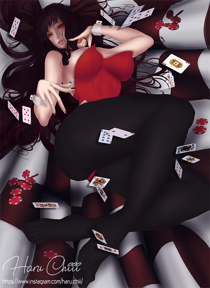 Yumeko Jabami fanart.