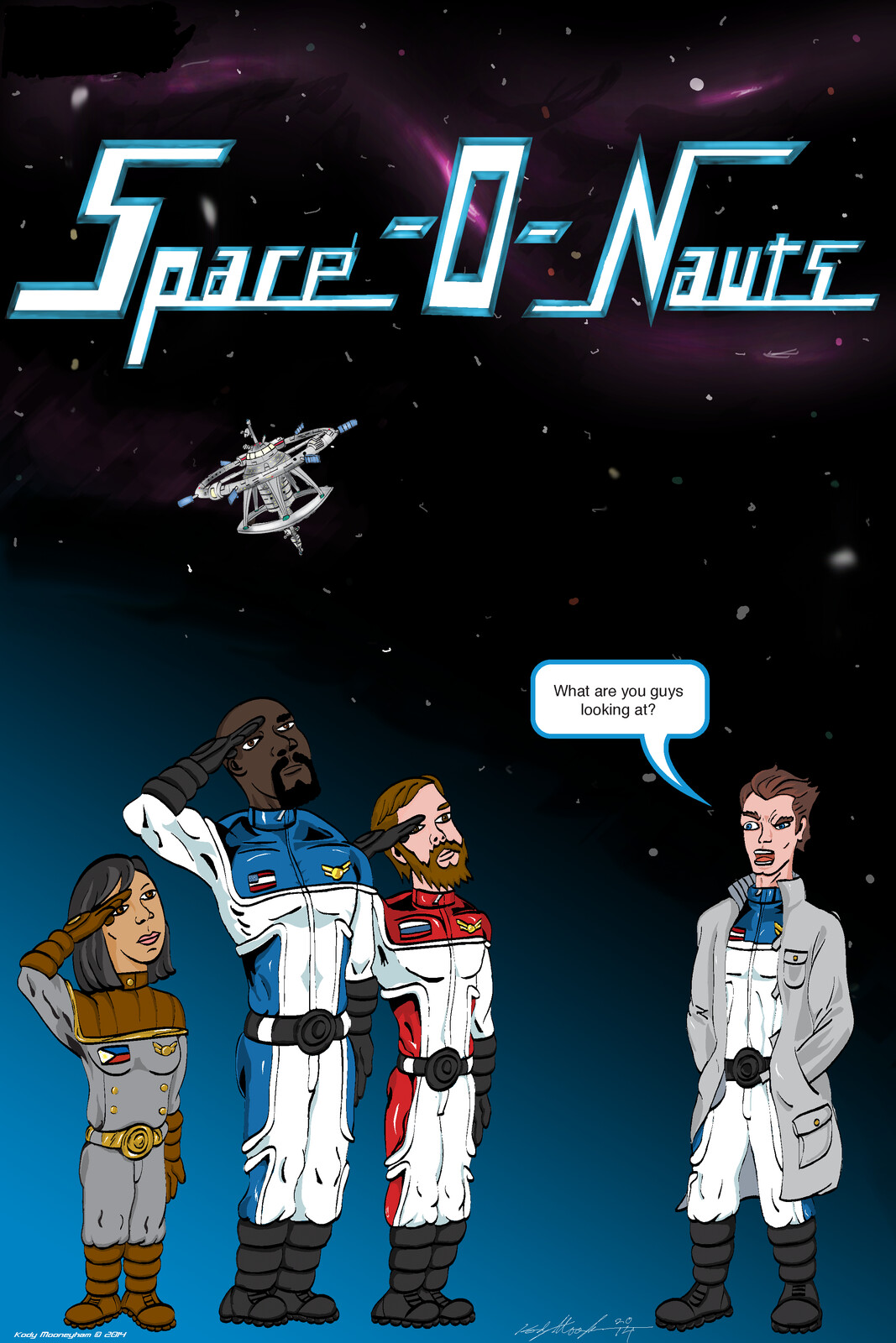 Space-O-Nauts Cover  vol.0