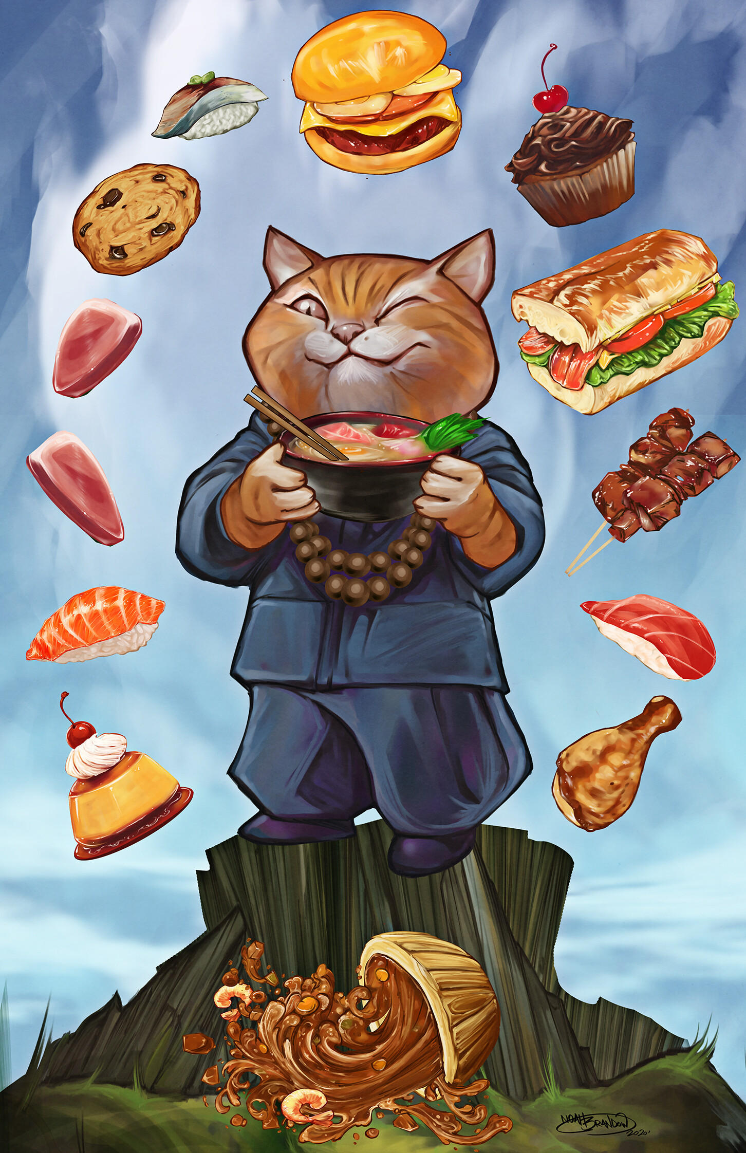 Noah Brandow Fat Cats Hoarding The Food