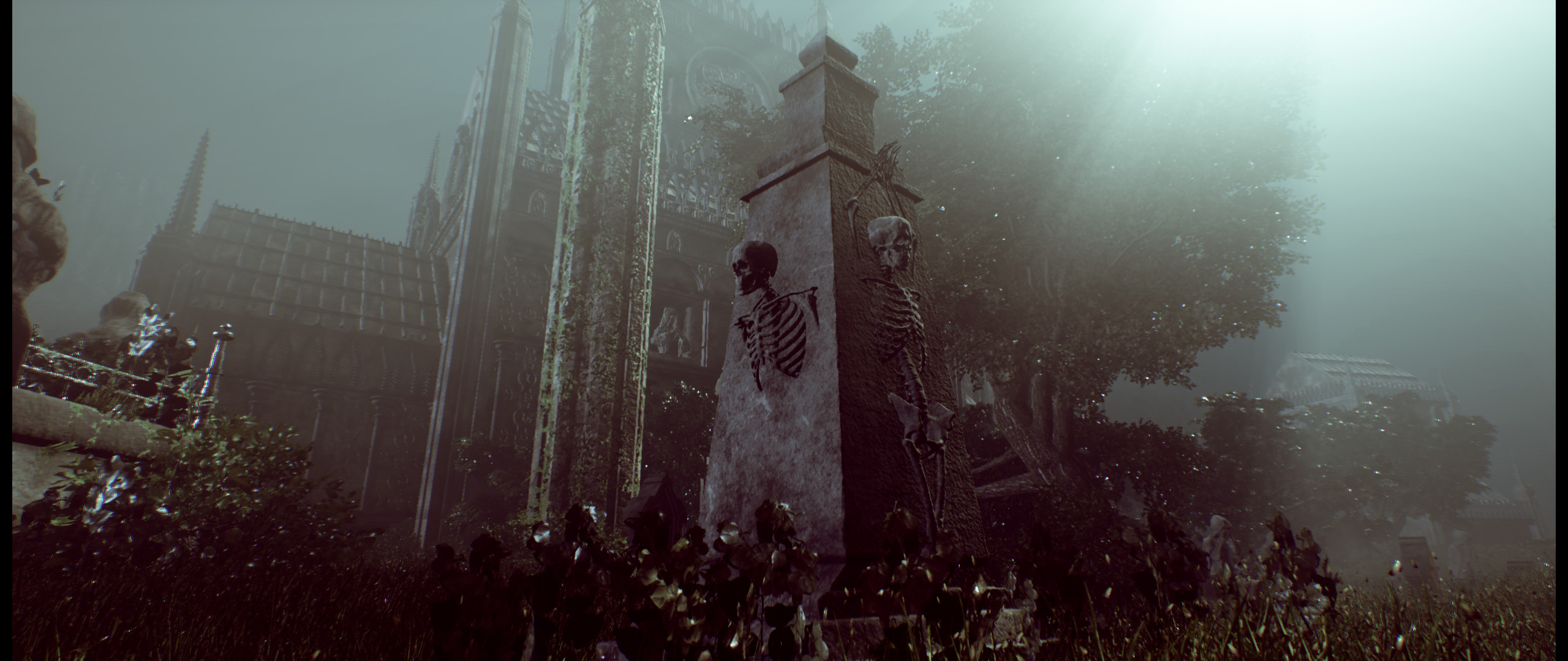 Larger tombstone I sculpted in Zbrush.