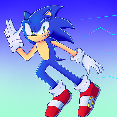 ArtStation - super Dark sonic😈