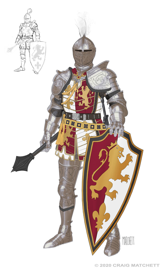 Craig Matchett Knights Tabard