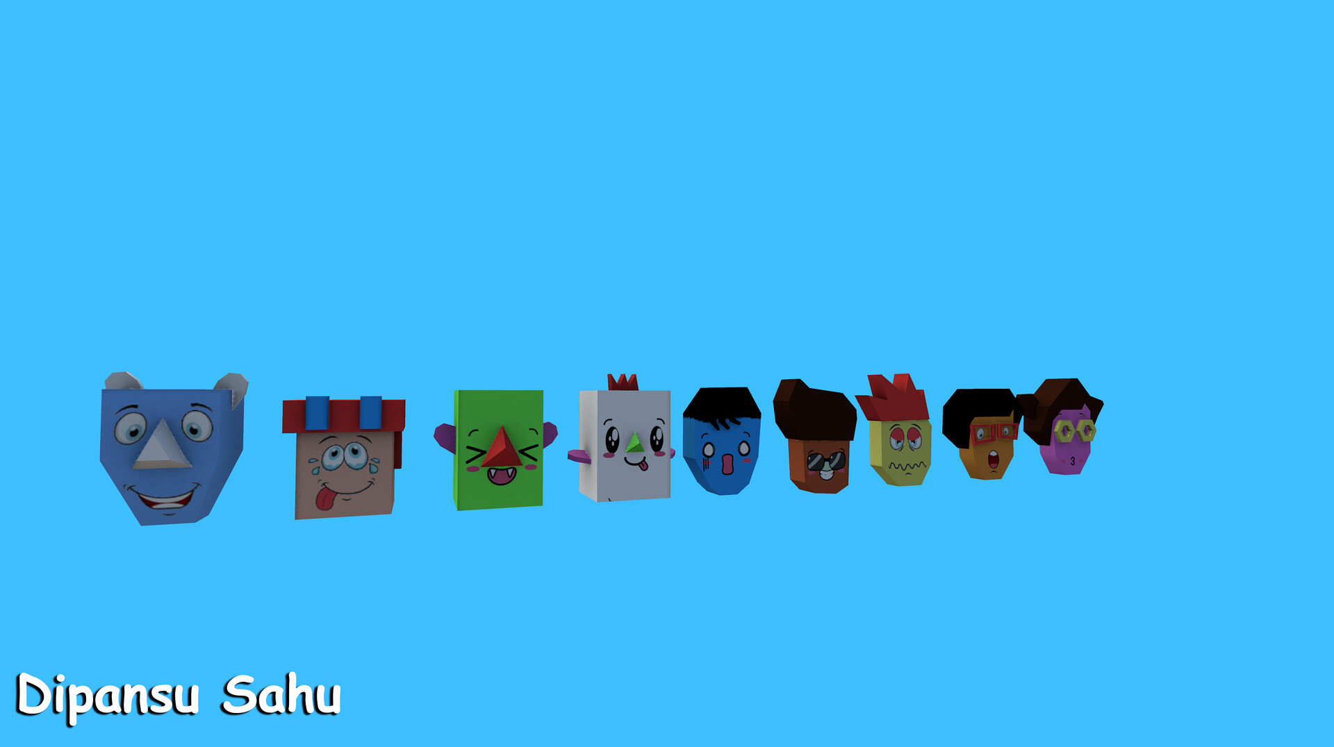 Dipansu Sahu Prototype Hyper Casual Low Poly Game Assets By Dipansu Sahu