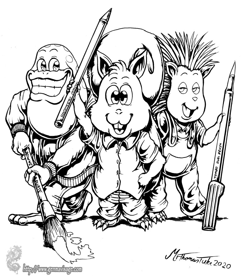Inks.