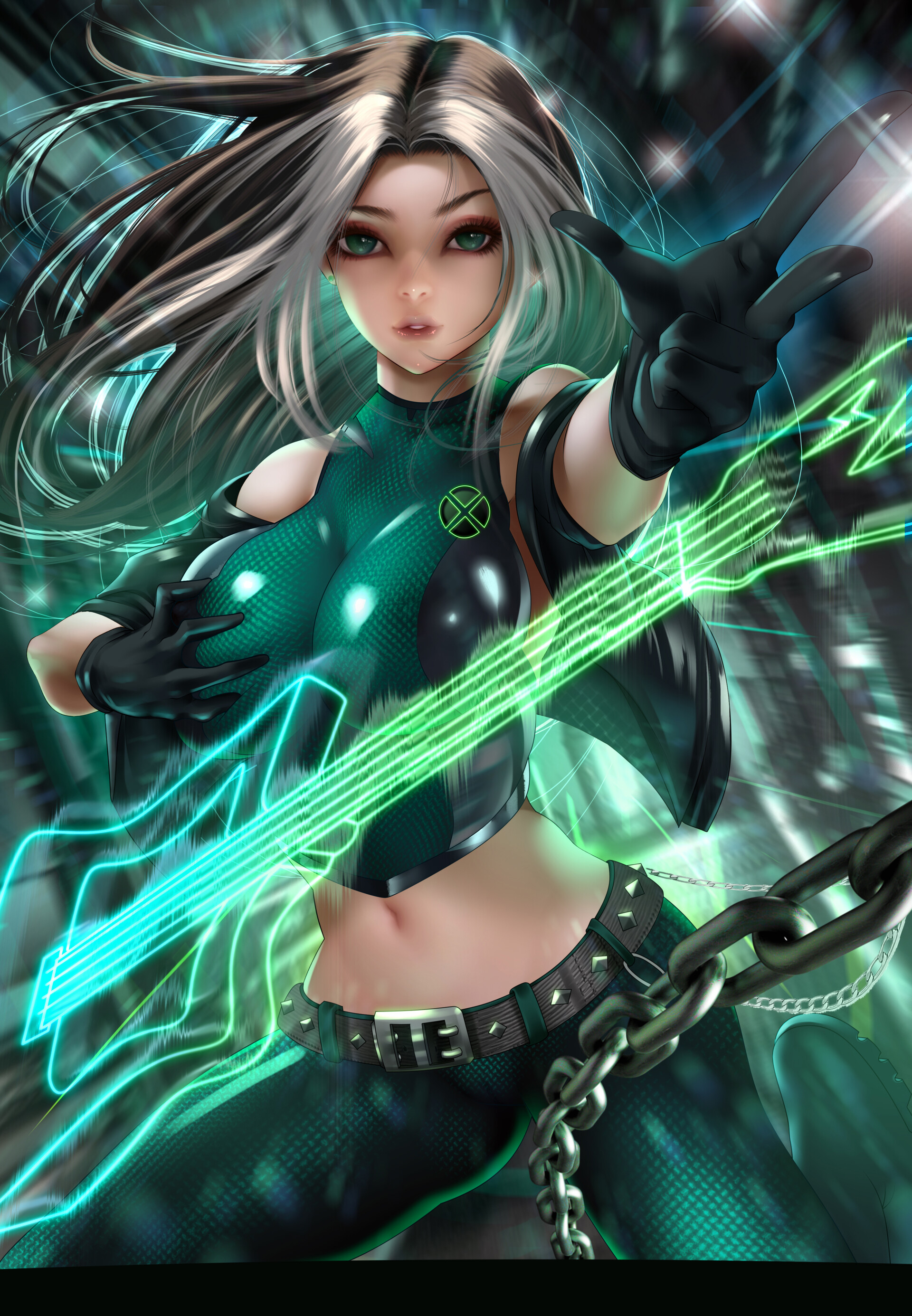 Rogue (x-men) by BearWitch. fantasy, Fantasy art, Marvel, Marvel Ero, Rogue, x-men