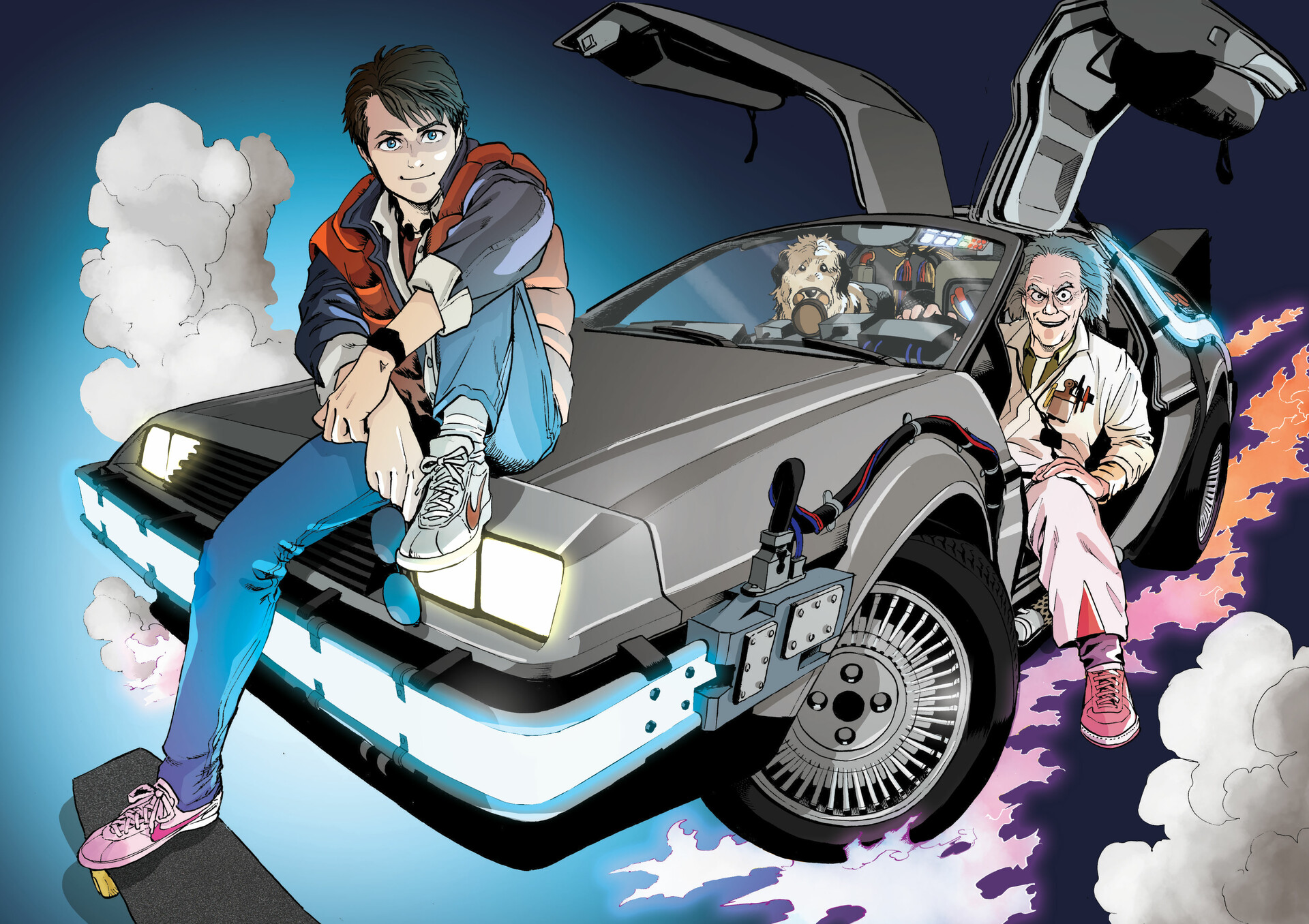 Artstation Back To The Future Valeria Verdi