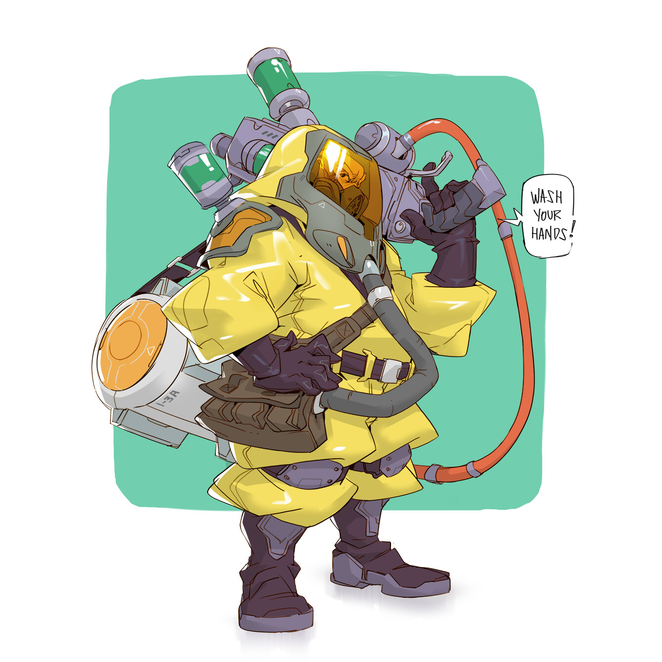 Hazmat guy clearance
