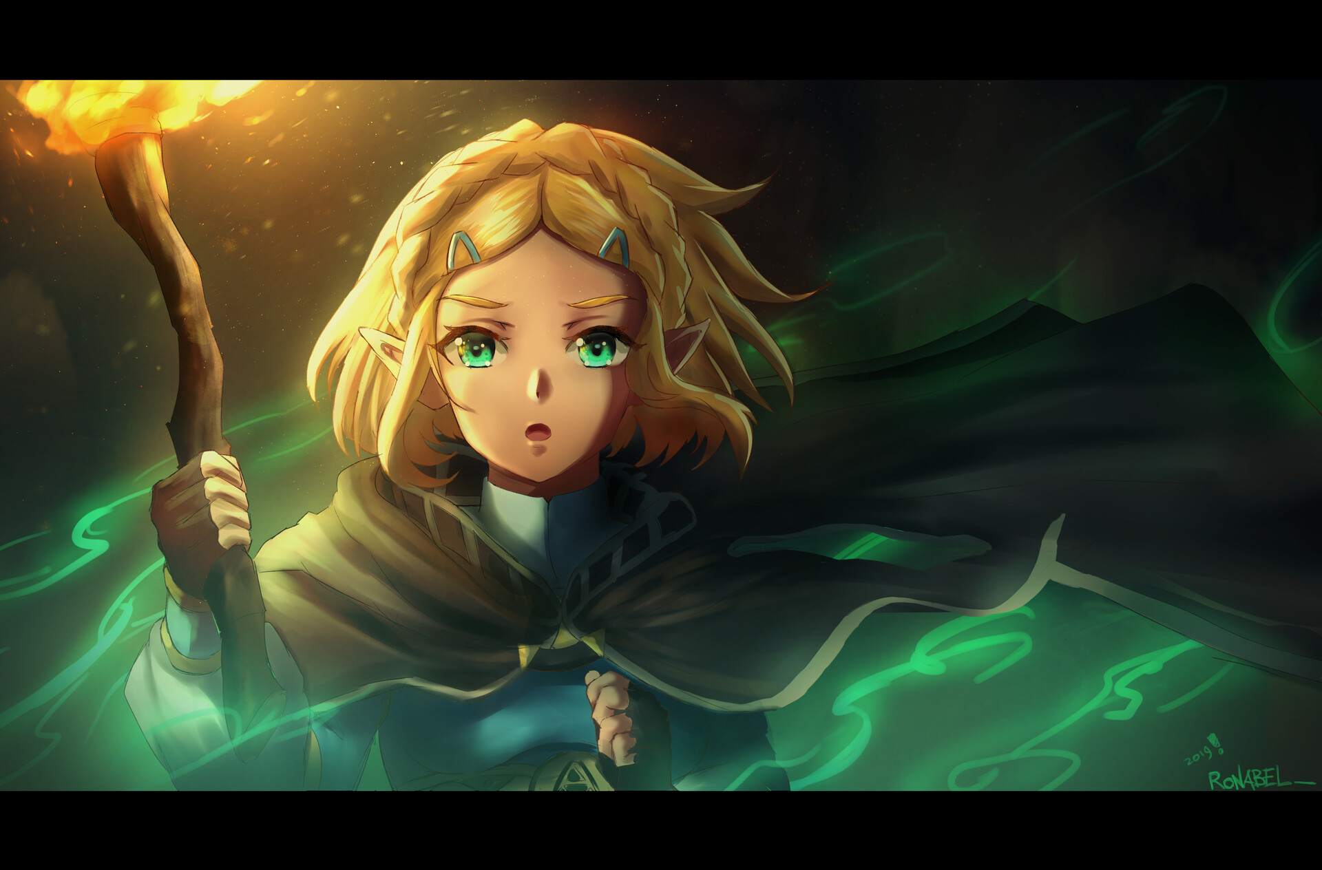 Art Botw Princess Zelda Breath Of The Wild Link Breath Of The Wild