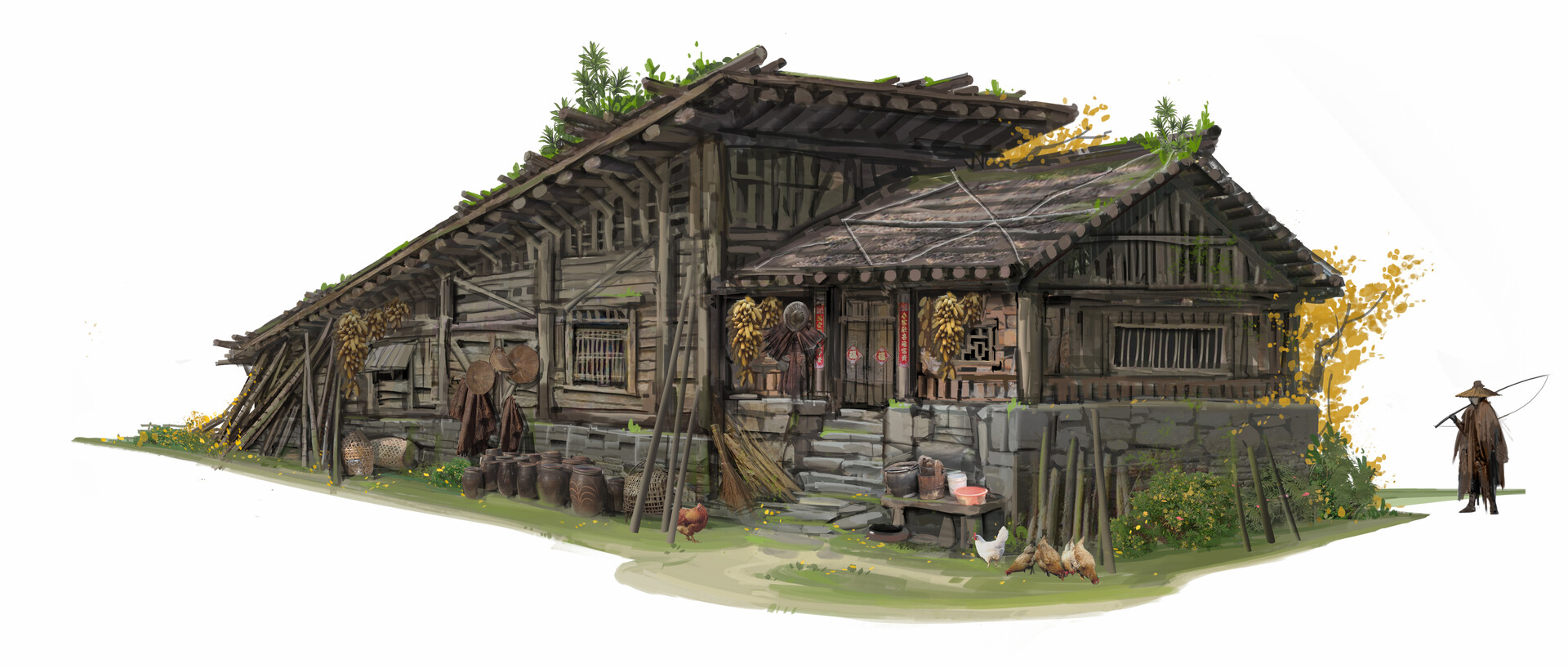 ArtStation Peasant household