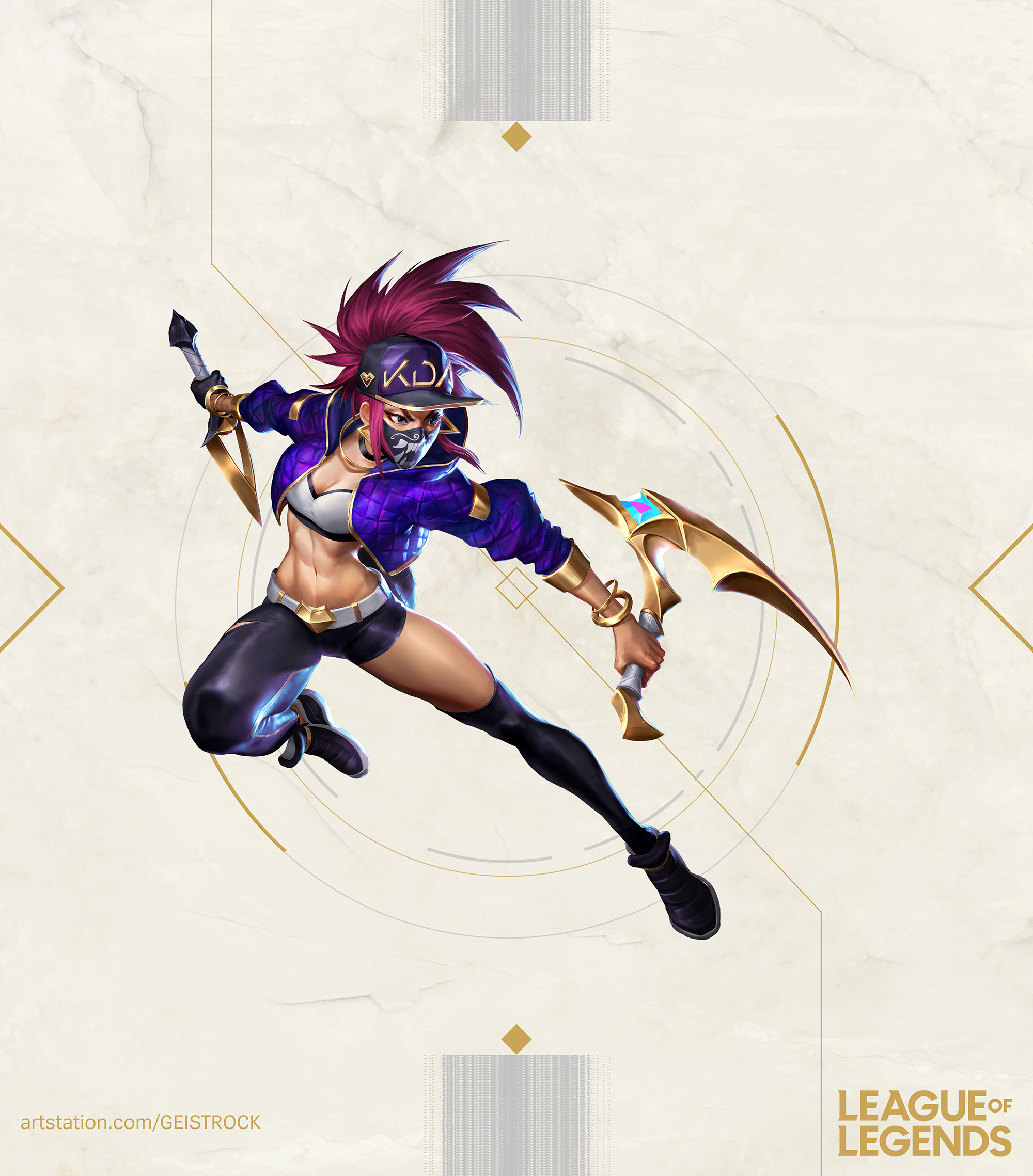 KDA Akali skin