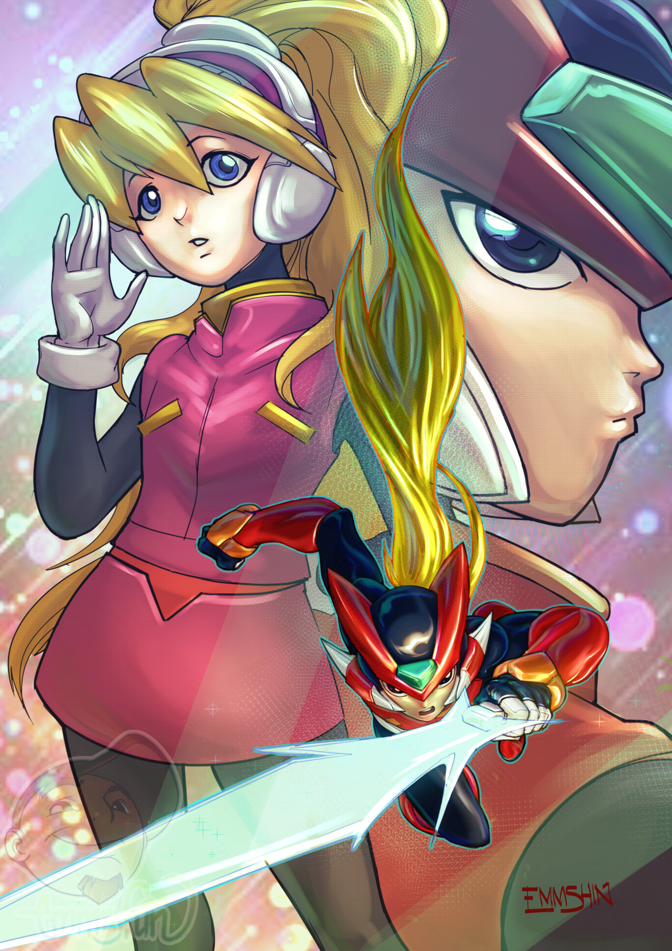 EmmShin - ZERO | MEGAMAN Z #SketchEmAll