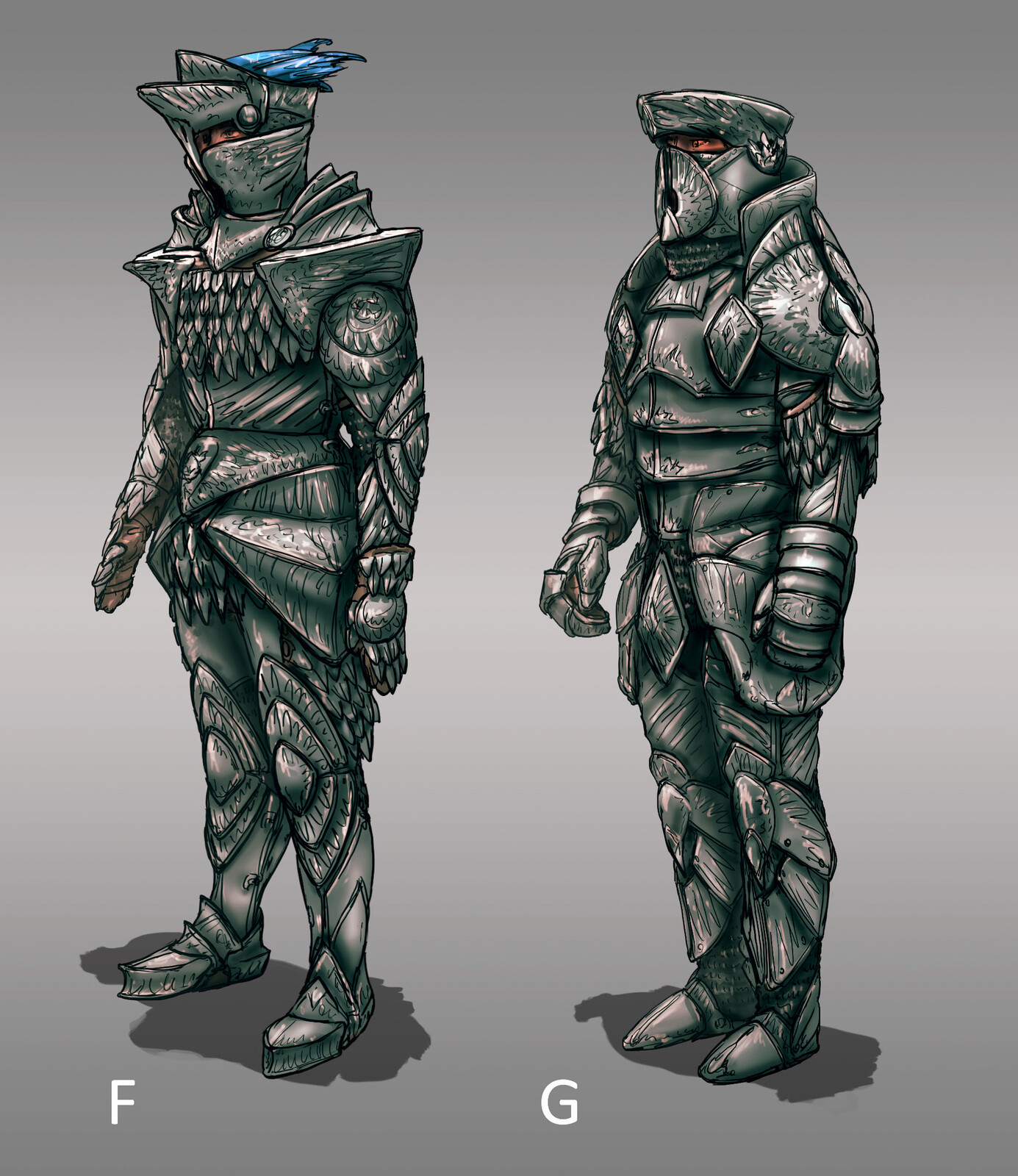 The Siege: Knight Armor Designs 01 (120min)   // Fantasy / Medieval / Props / Design
The Siege: Knight Armor Designs 01 (120min)