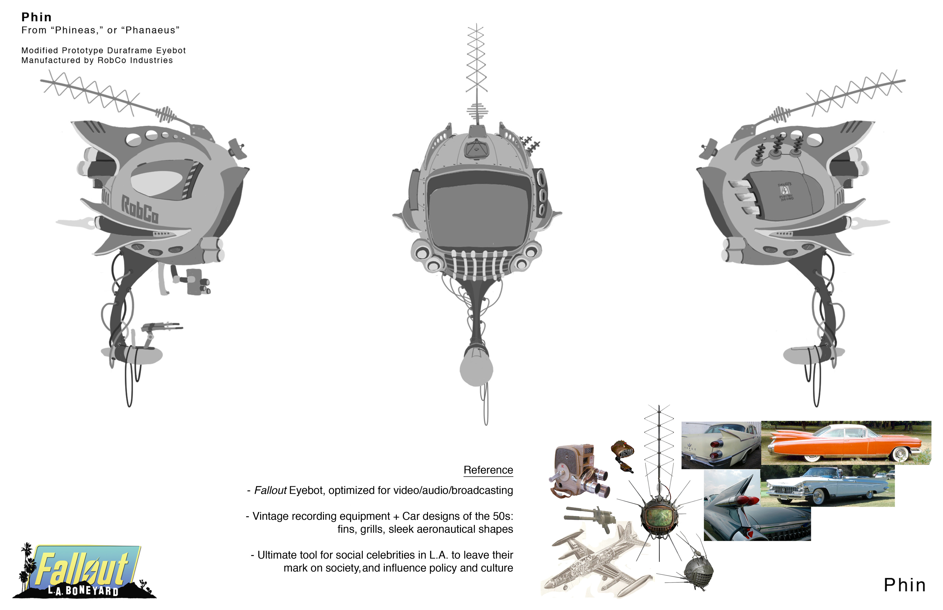 Phin: A SoCal wastelander's very own "paparazzi-bot."