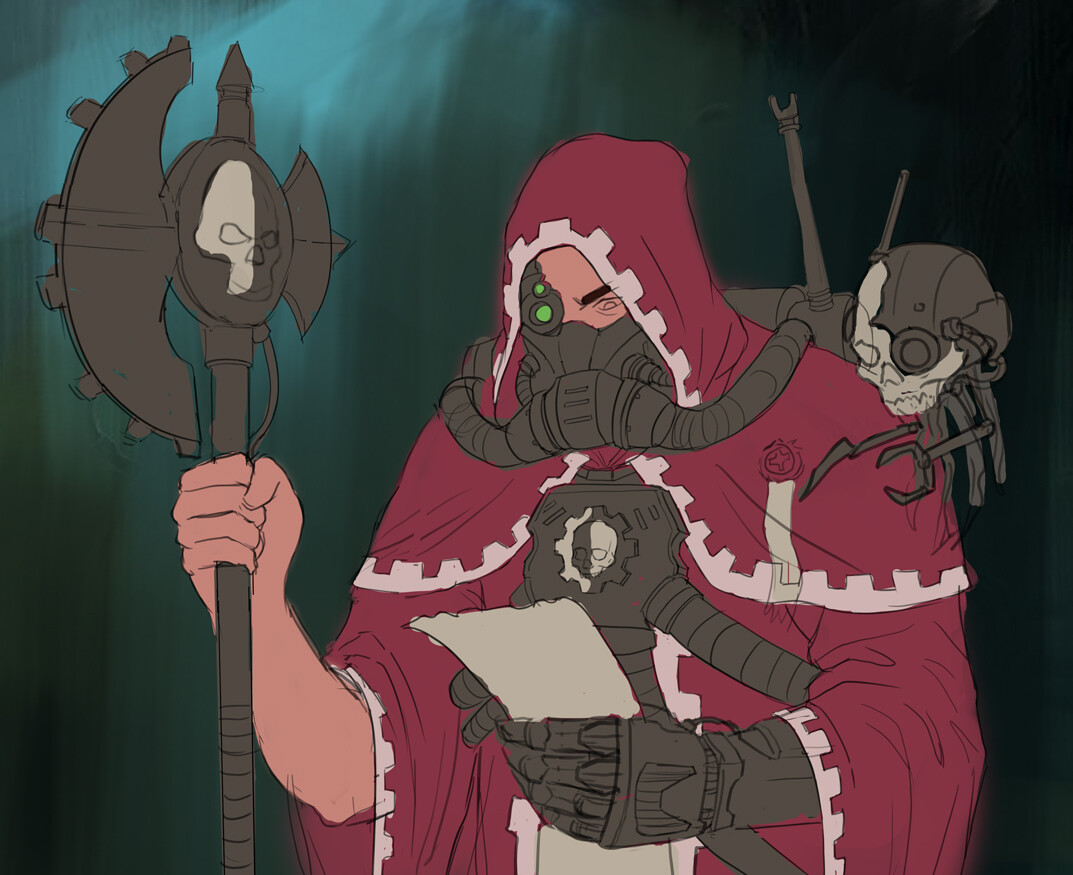 Ghostshiv Warhammer 40k Tech Priest Commission