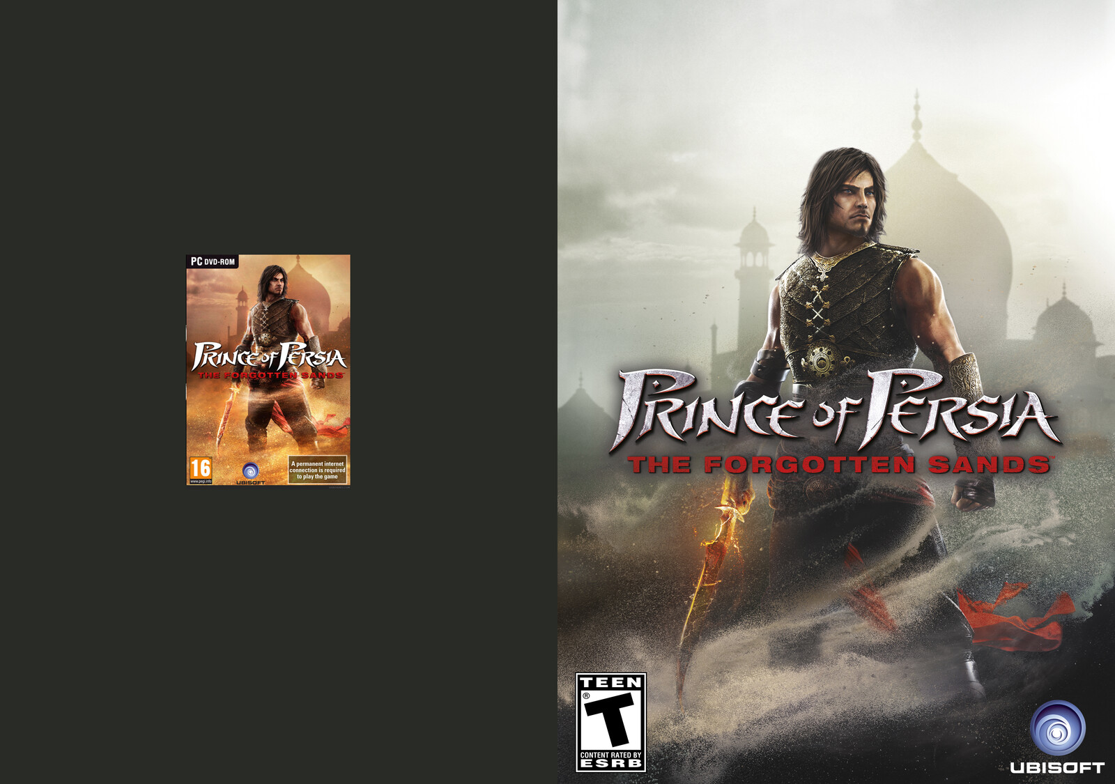 Prince of Persia: The Forgotten Sands (Scan vs. Upscaled)