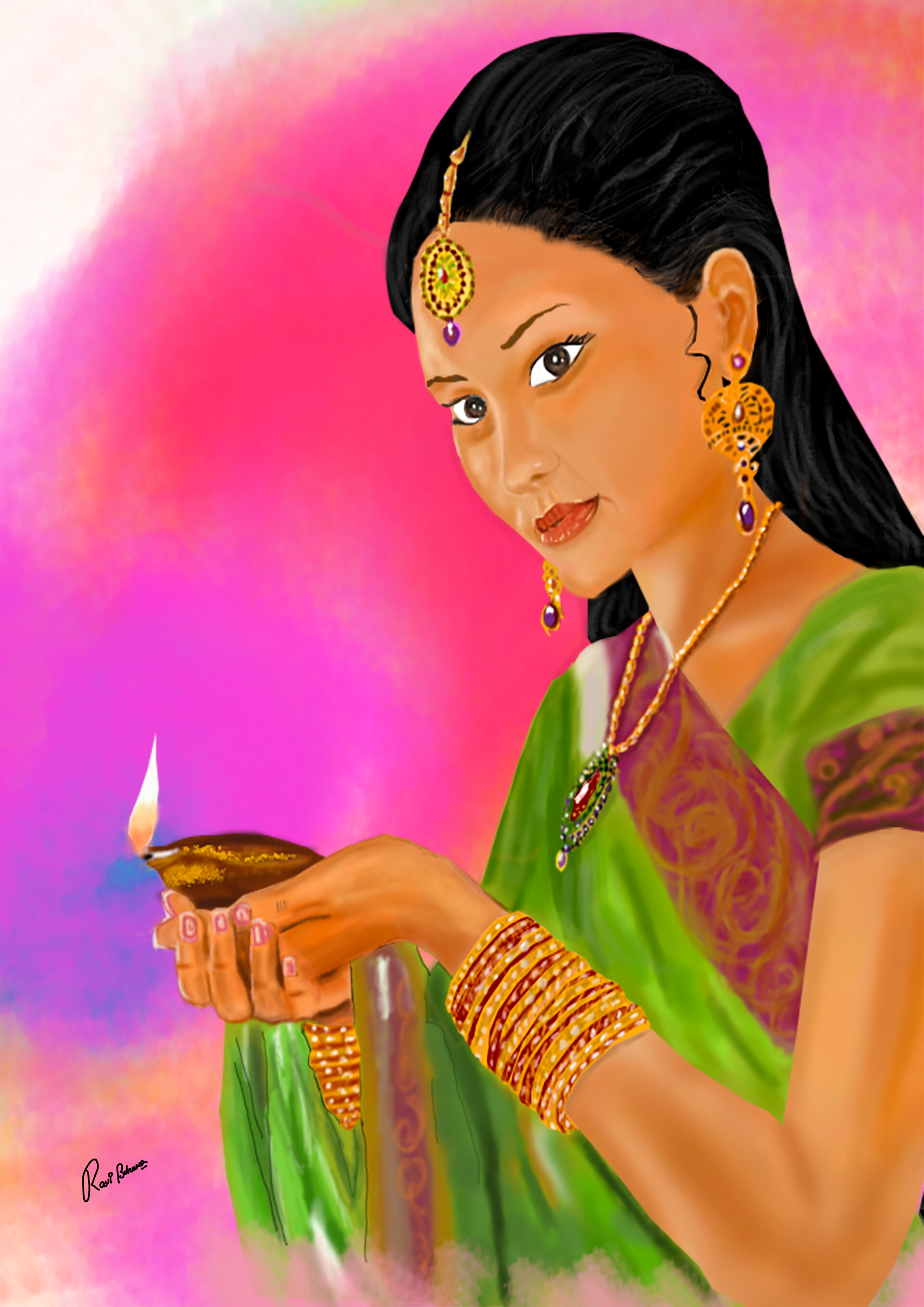 Artstation Diwali Festival Ravi Bohara