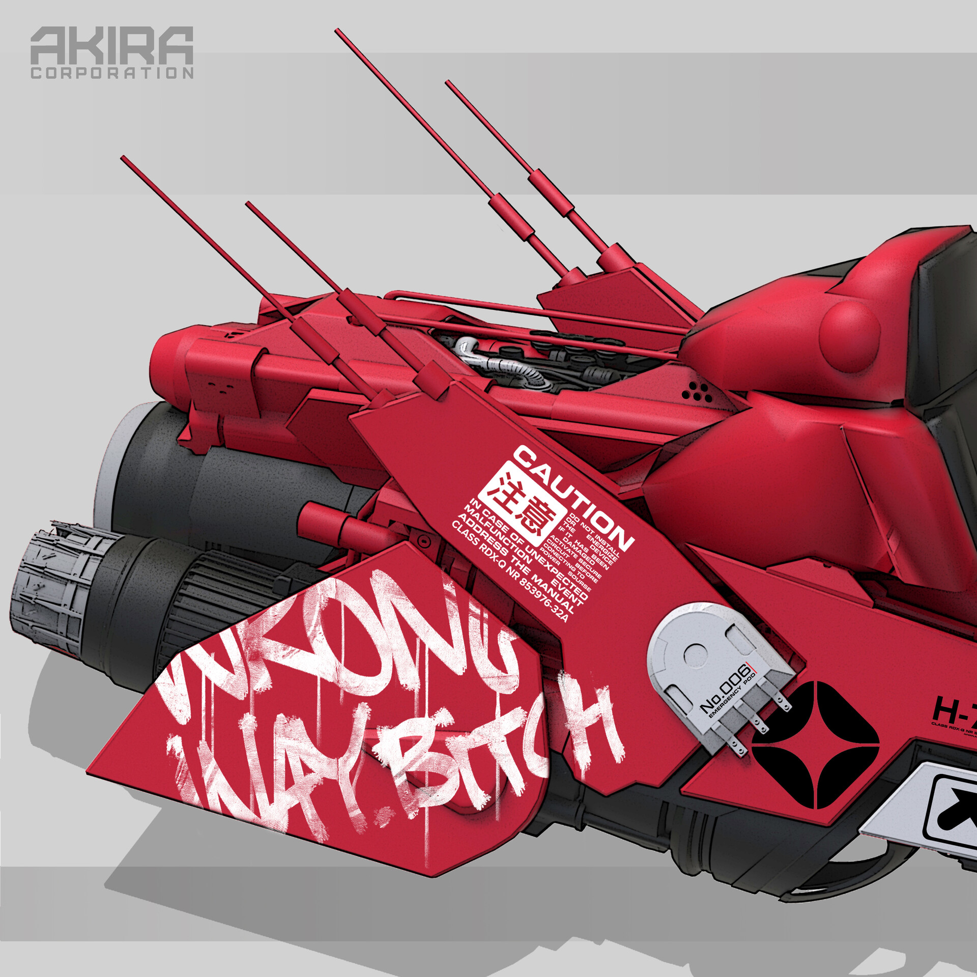 ArtStation - AKIRA BIKE PROJECT