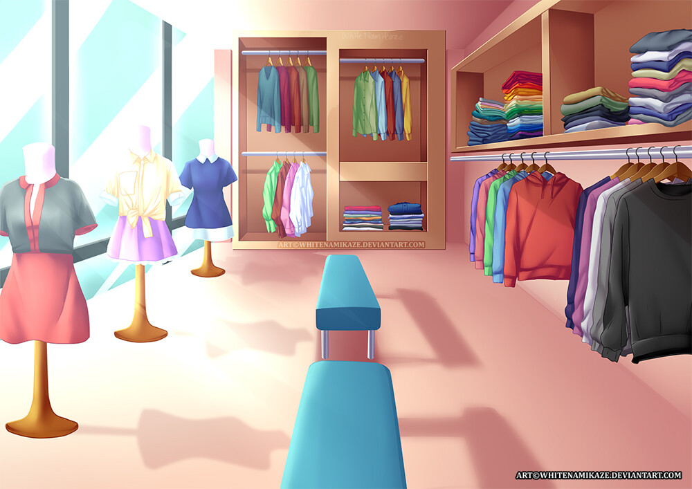 ArtStation - COM - Clothes Shop Interior