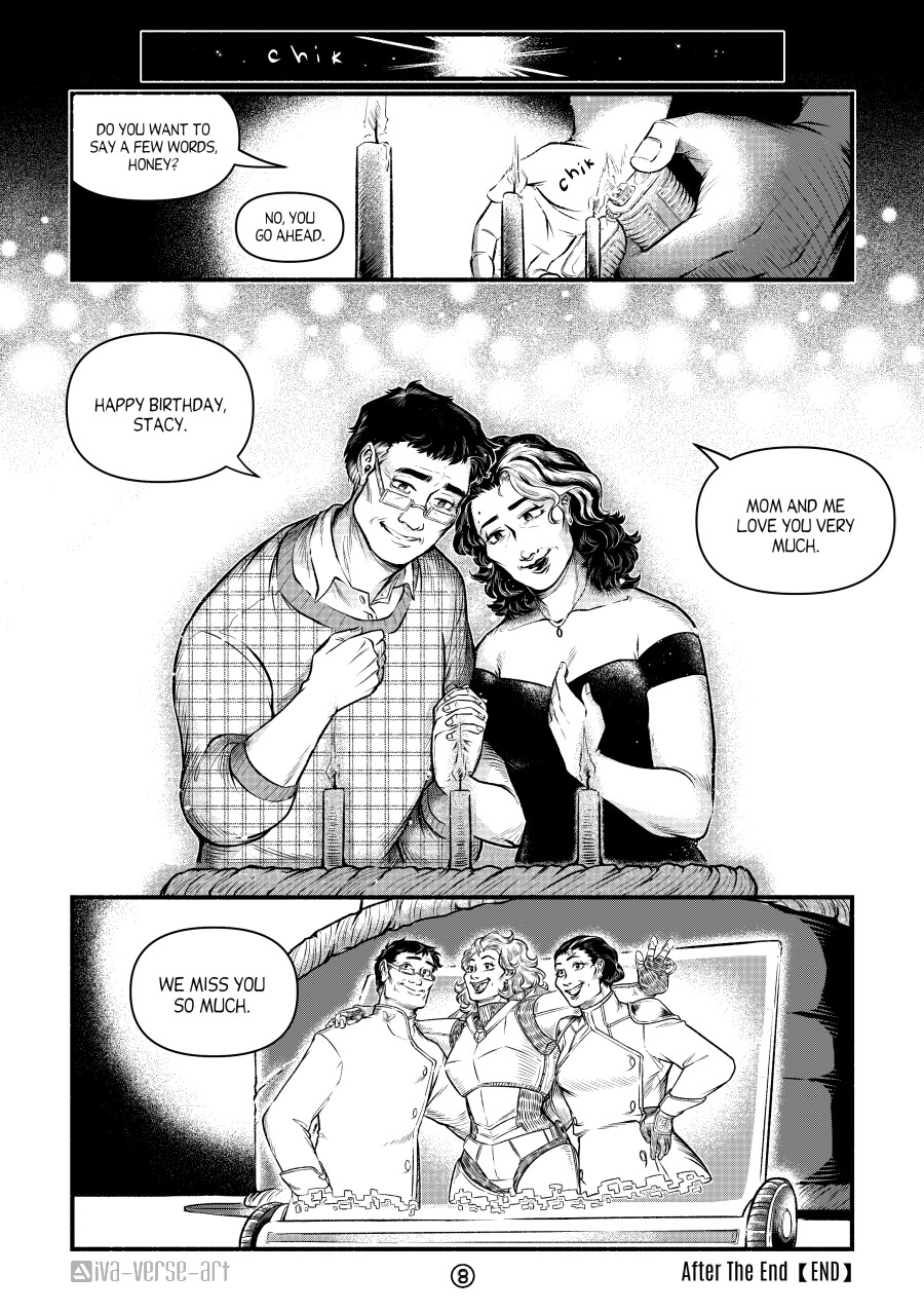 Artstation After The End Manga Commission Iva Aka Andromeda