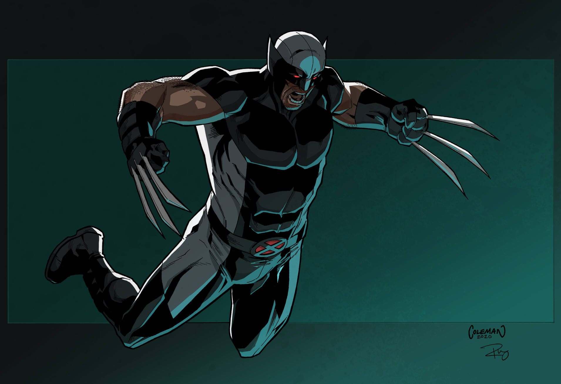 Artstation X Force Wolverine Rhys Yorke