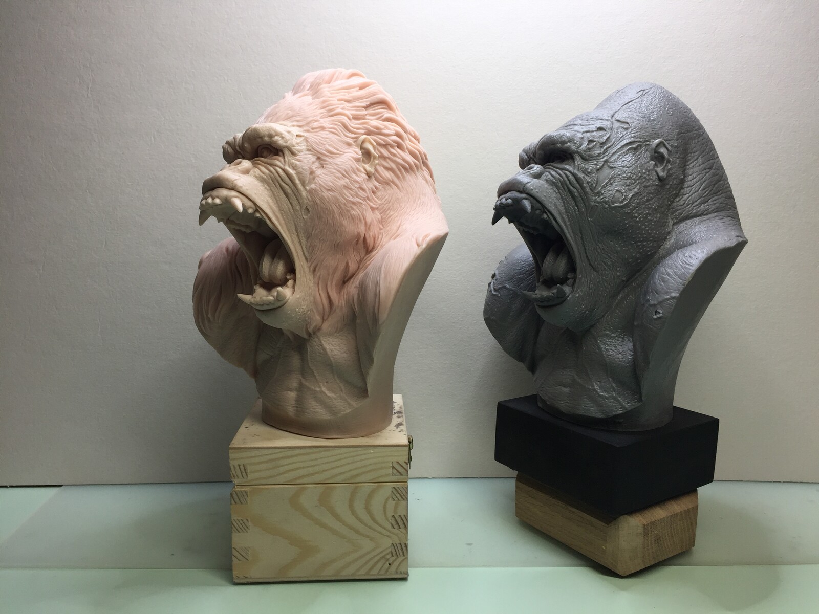 Gorillas busts