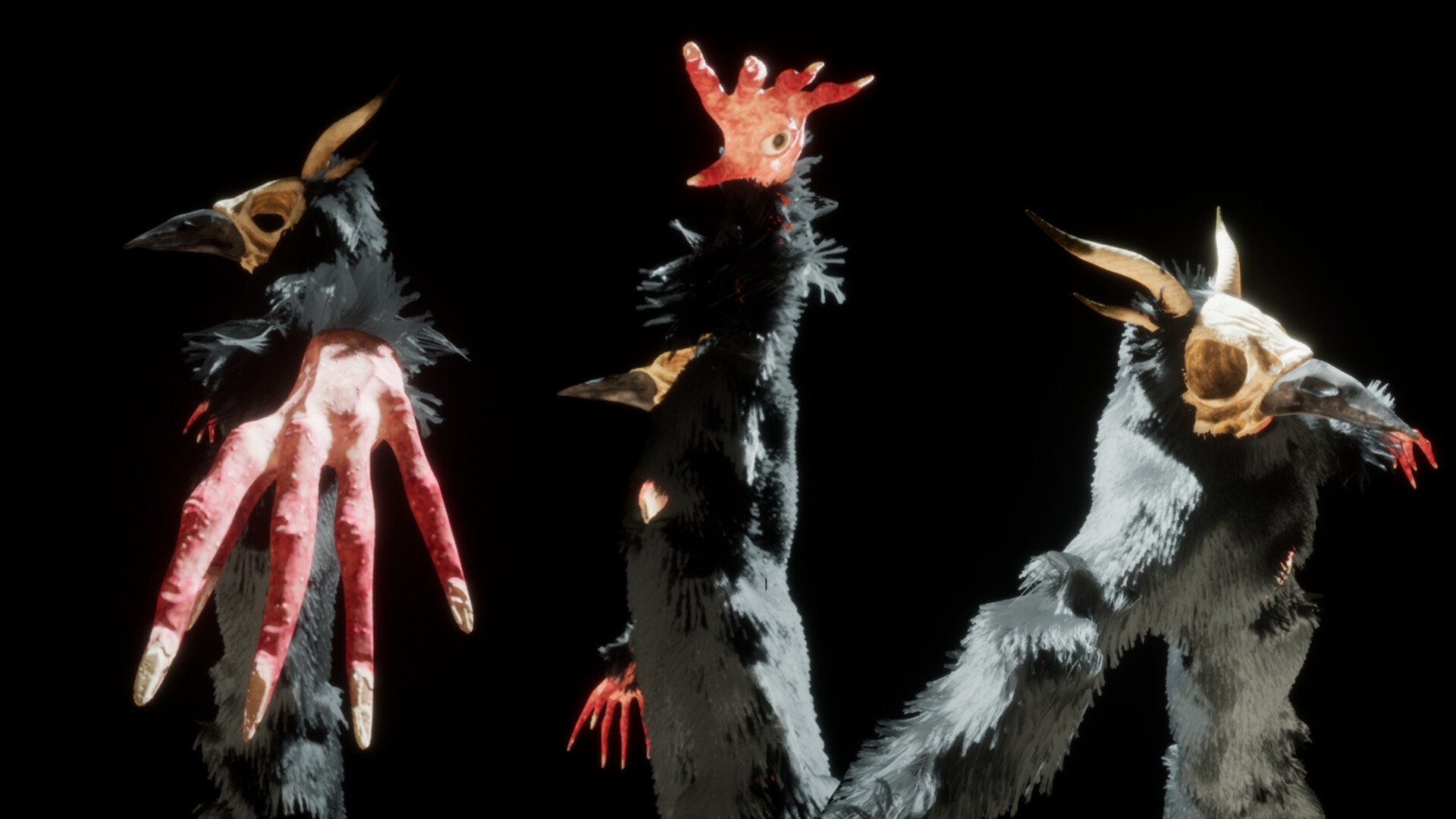 Artstation Tribal Dance 3d Animation Anastasiia Holumbovska