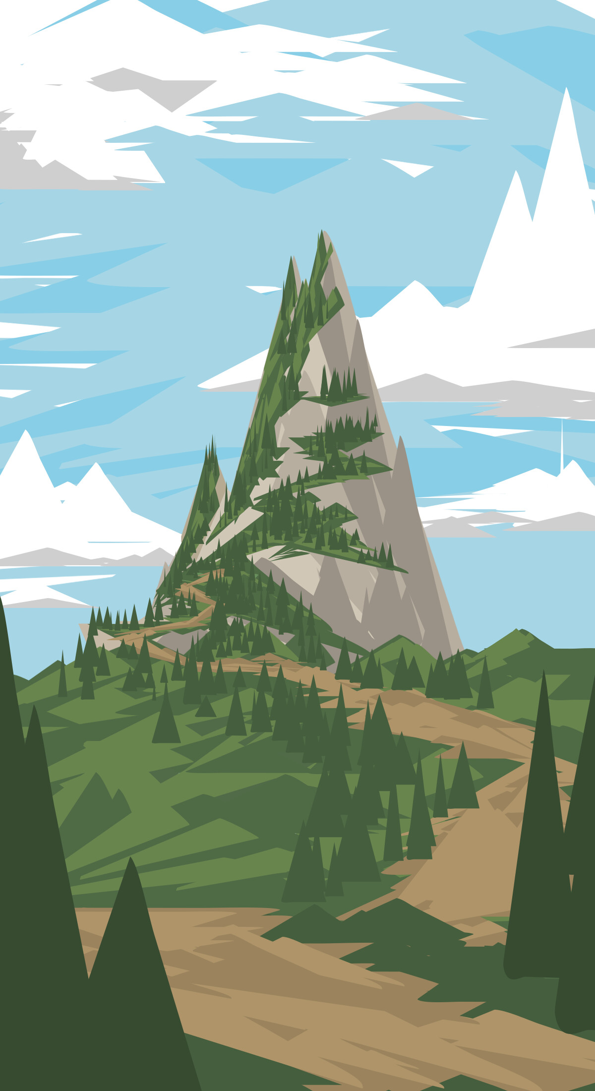 SKLOUDY Triangle Mountain