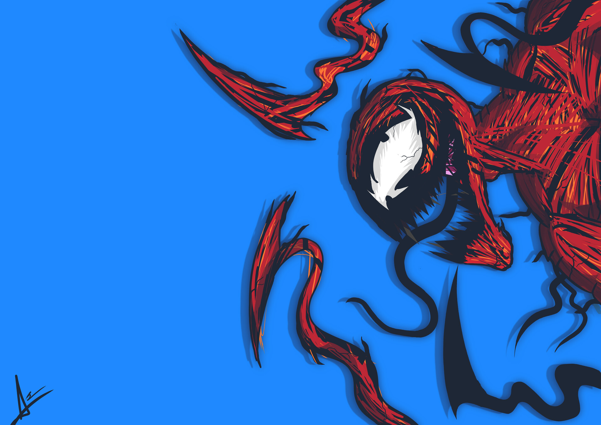 Artstation Carnage Wallpaper Agustin Canepa