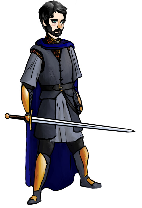 My earliest drawing of this character, dating back to ~2014