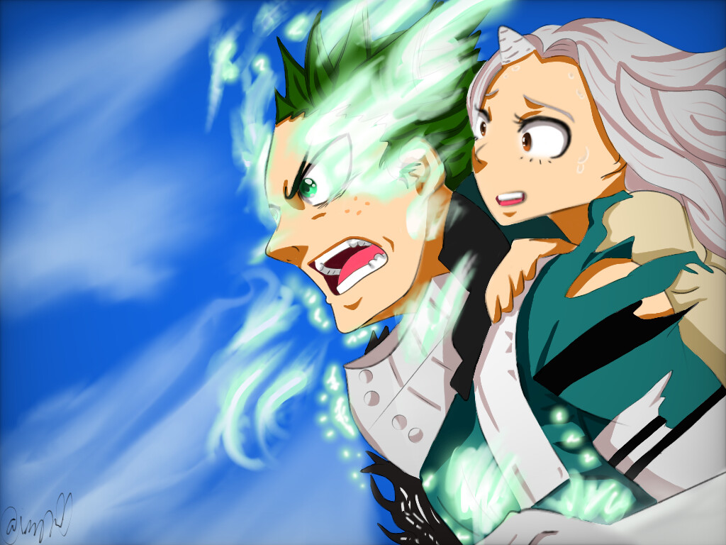 Artstation Deku And Eri Ahjay Bello
