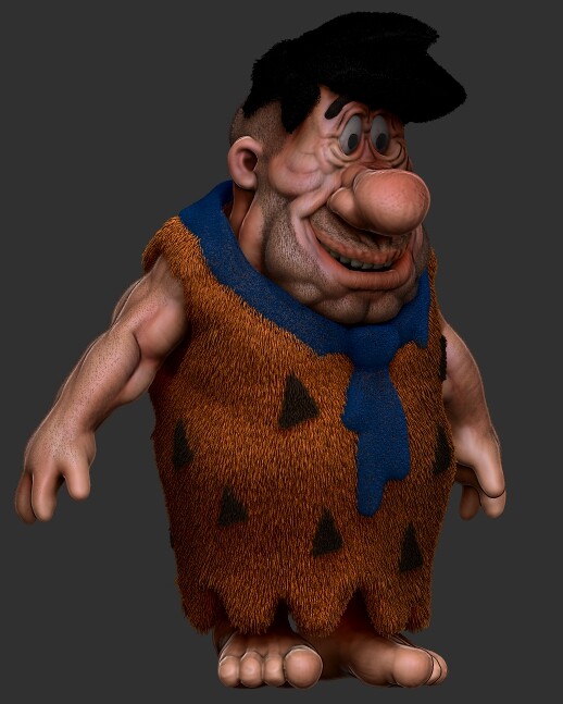 Fred flintstone shop beard