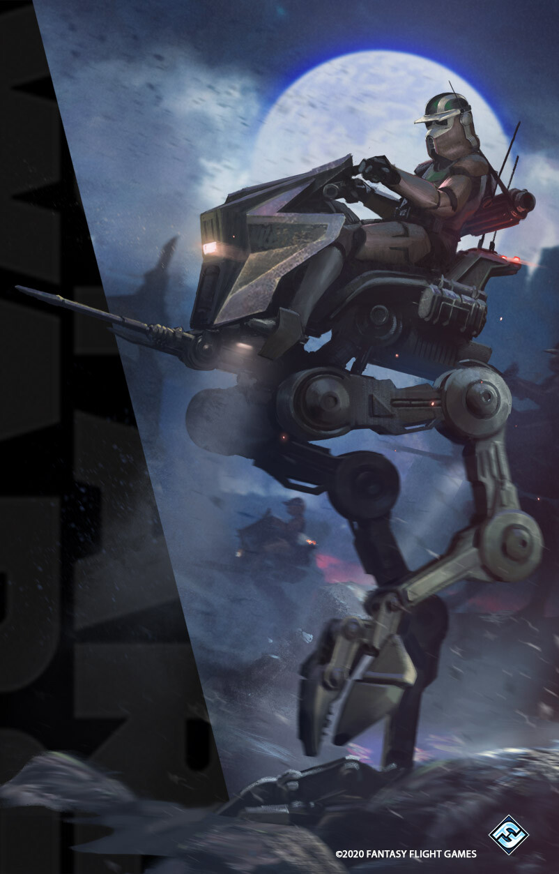 ArtStation Star Wars Legion AtRt