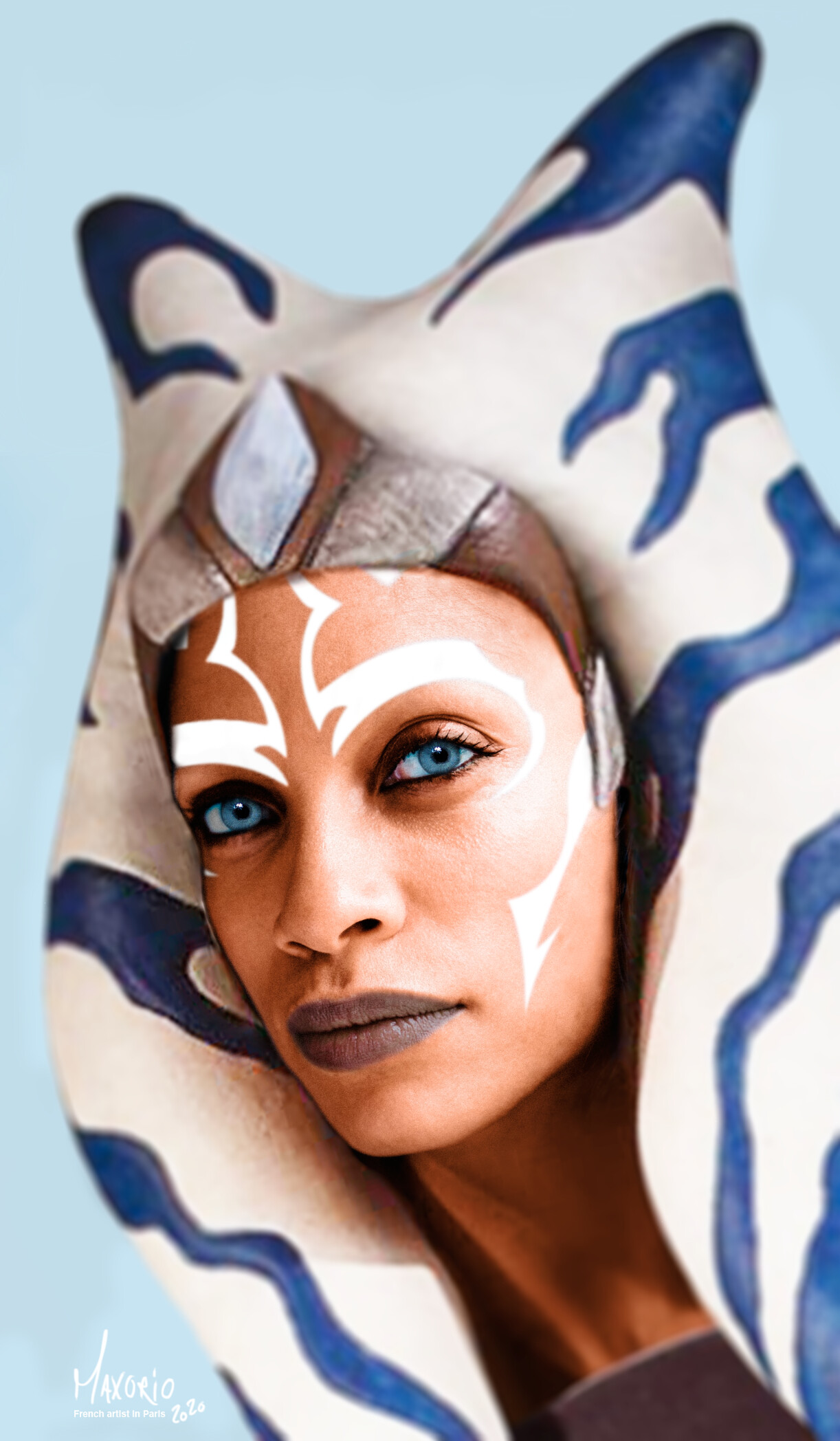Artstation Rosario Dawson As Ahsoka Tano Max Orio